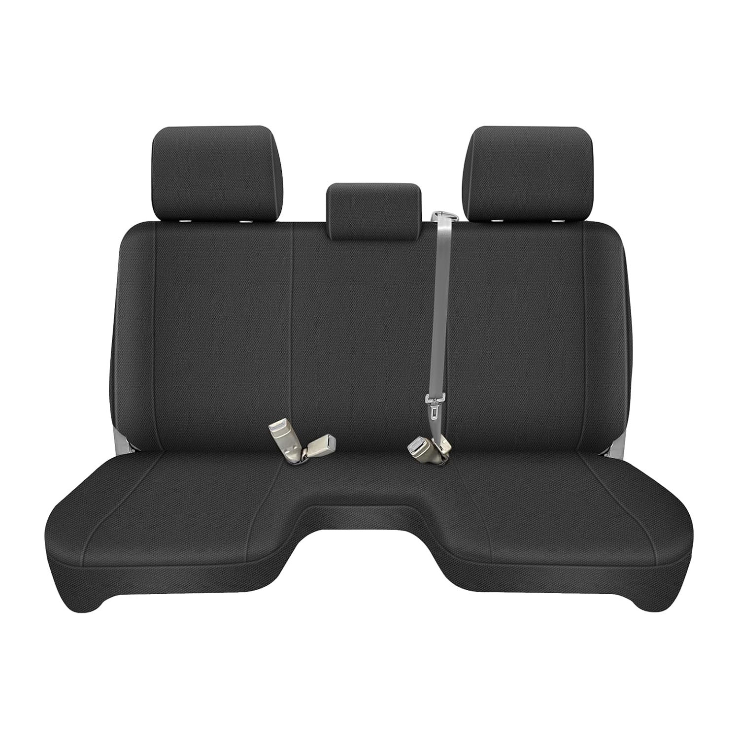 Covelta Front Bench Seat Cover for 2005–2014 Toyota Tacoma（Black）