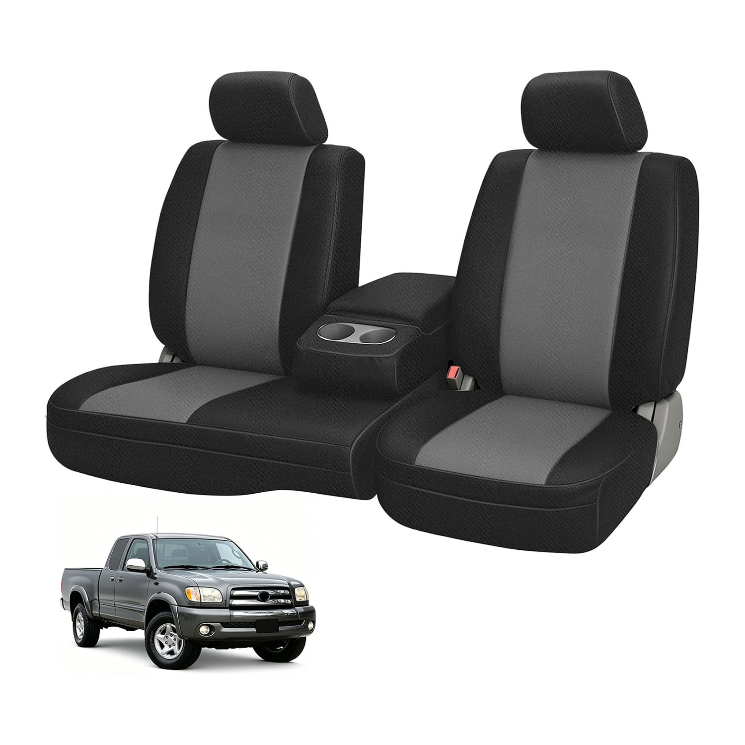 Covelta Front Seat Covers Replacement for 2000–2004 Toyota Tundra