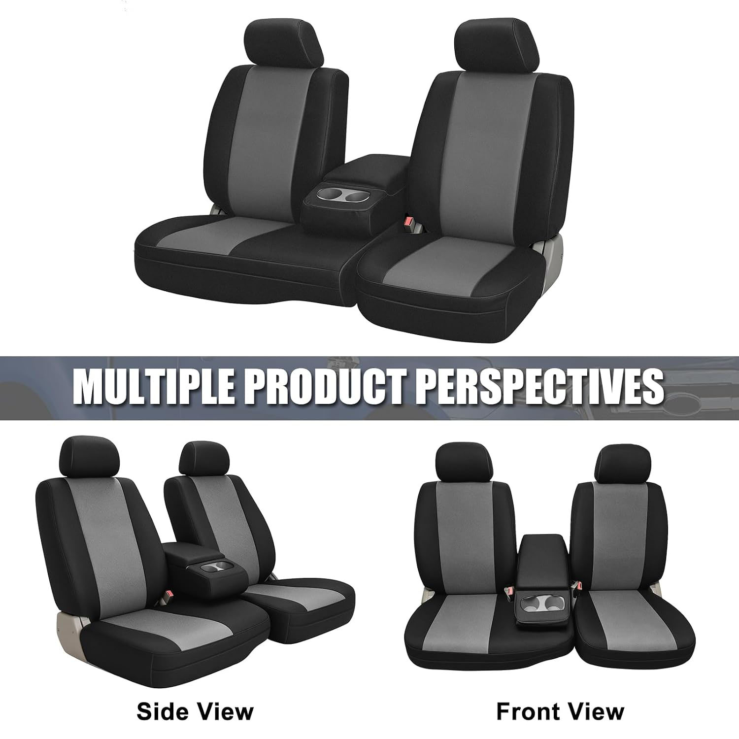 Covelta Front Seat Covers Replacement for 2000–2004 Toyota Tundra