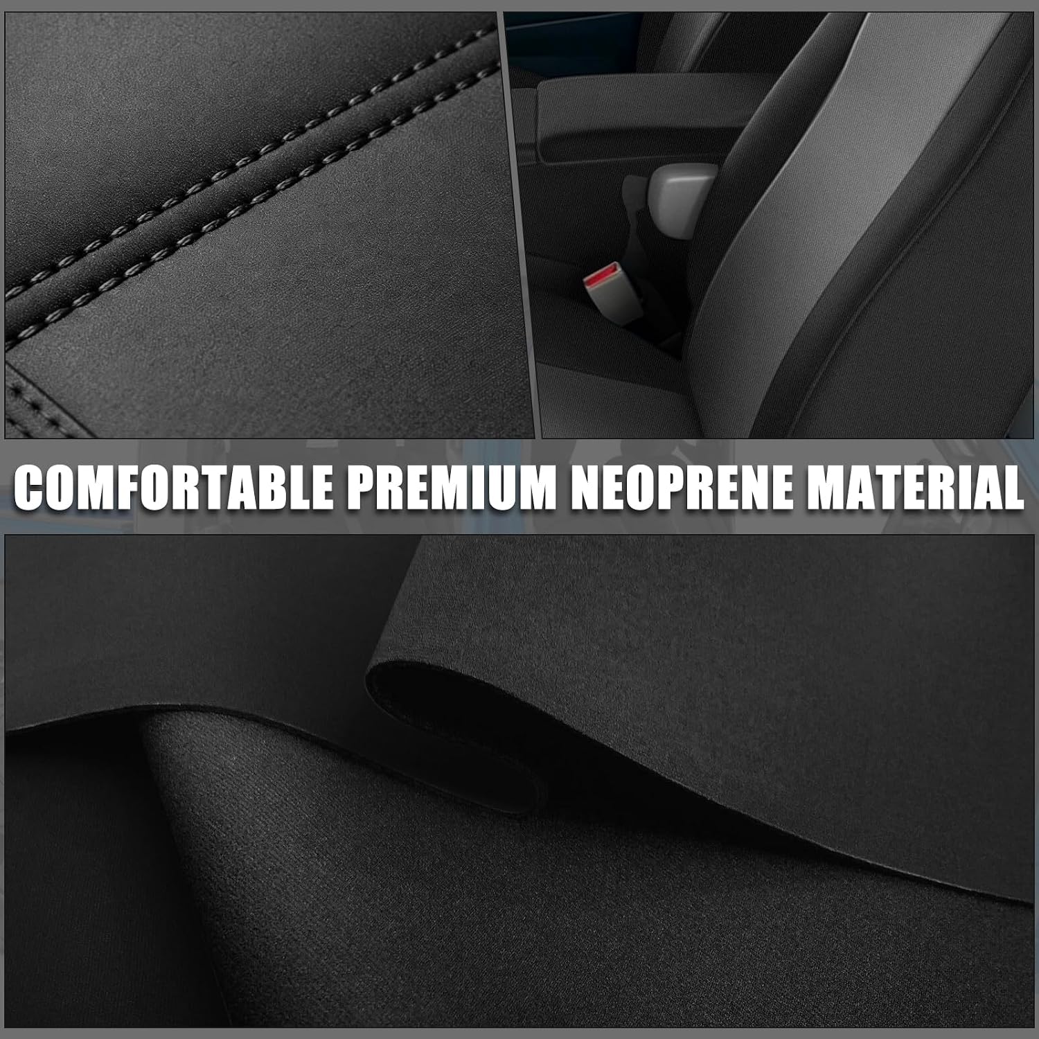 Covelta Front Seat Covers Replacement for 2000–2004 Toyota Tundra