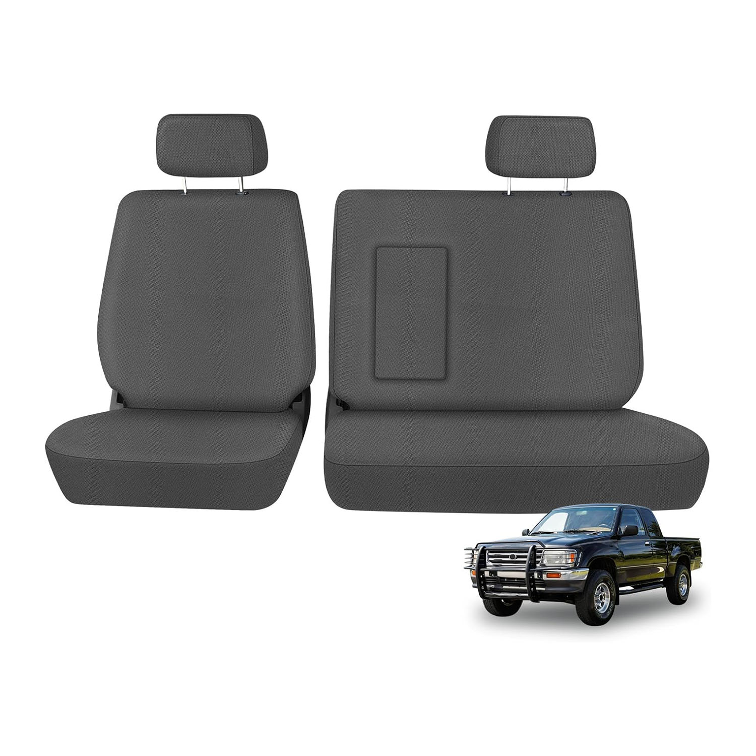 Covelta Front Seat Covers for 1992–1998 Toyota T100 Regular/XCab