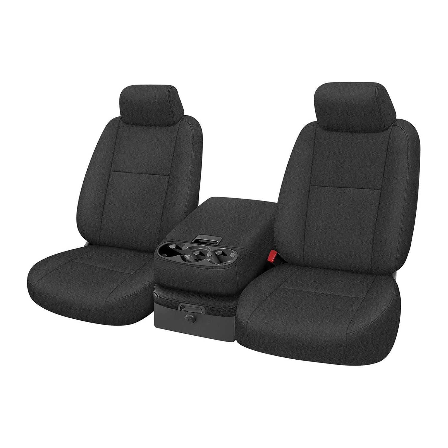 Covelta Front Seat Cover Replacement for 2007–2013 Chevy Silverado 1500 / 2500HD & GMC Sierra 1500 / 2500HD（Black）