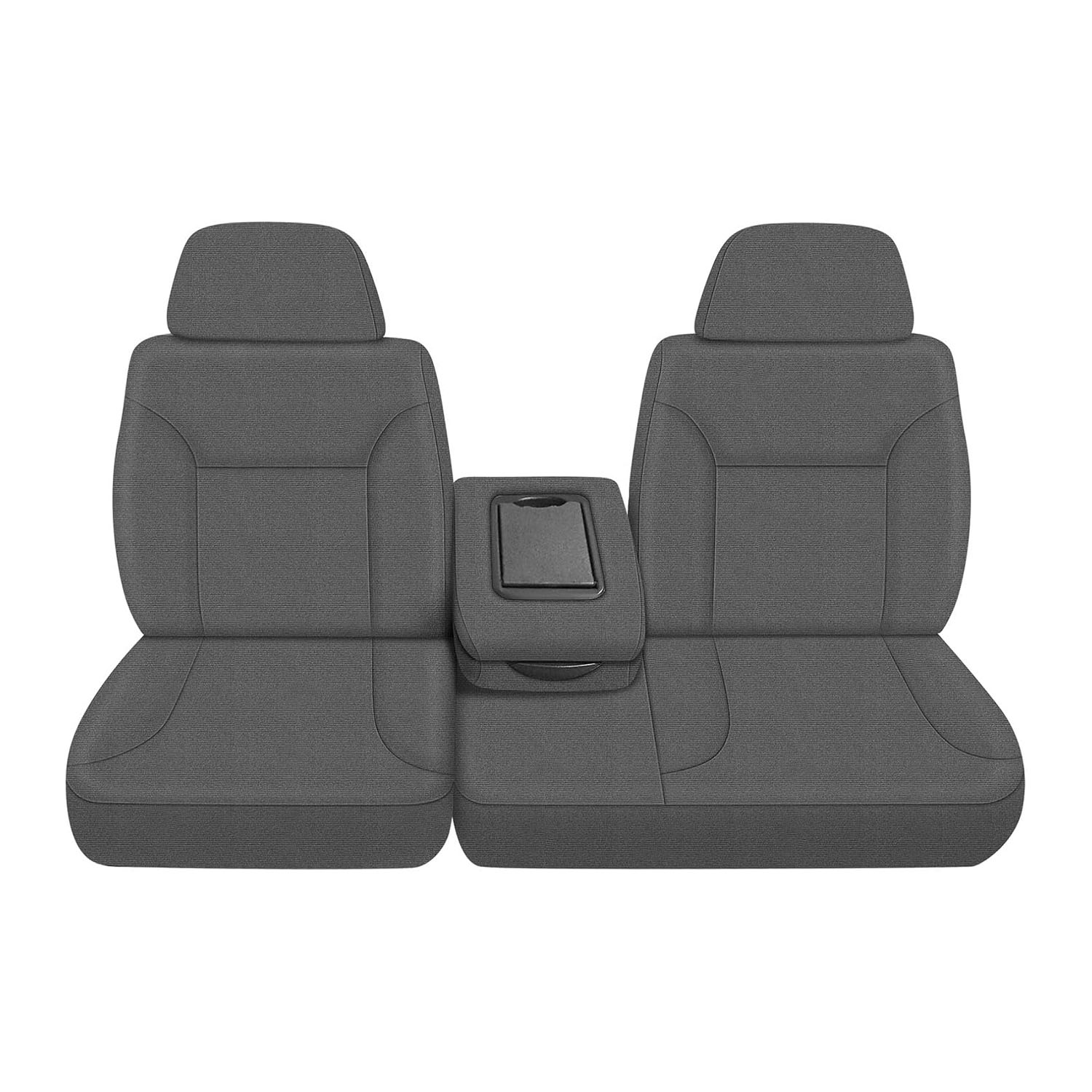 Covelta Front Seat Covers Replace for 1995-2000 Chevy Silverado/Suburban/Tahoe and GMC Sierra/Yukon (Gray)