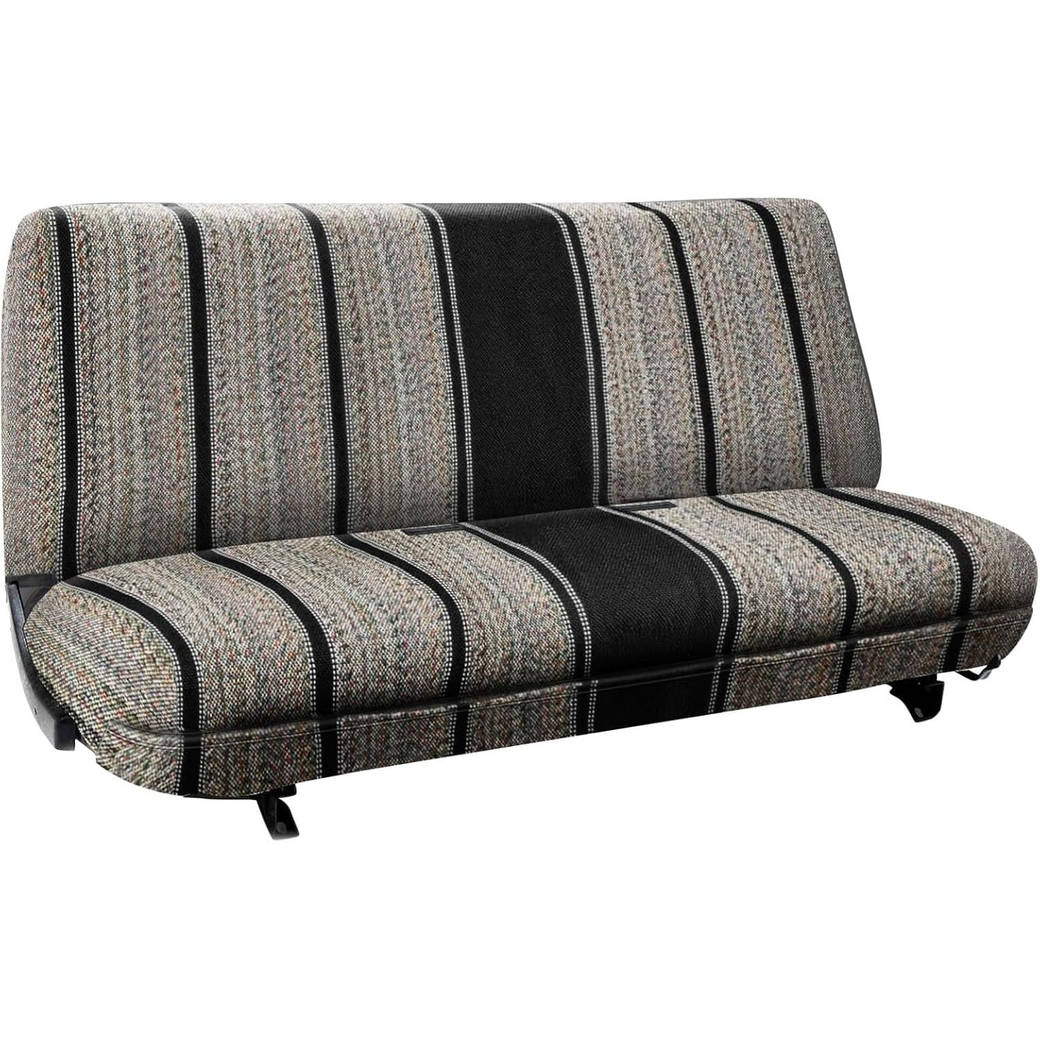 Covelta Front Universal Truck Bench Seat Cover for Pickup Trucks & Cars（Black）