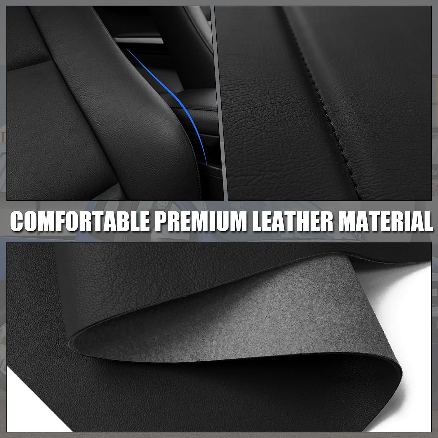 Covelta Front Seat Covers Replace for 1979-1983 Chevy Corvette C3
