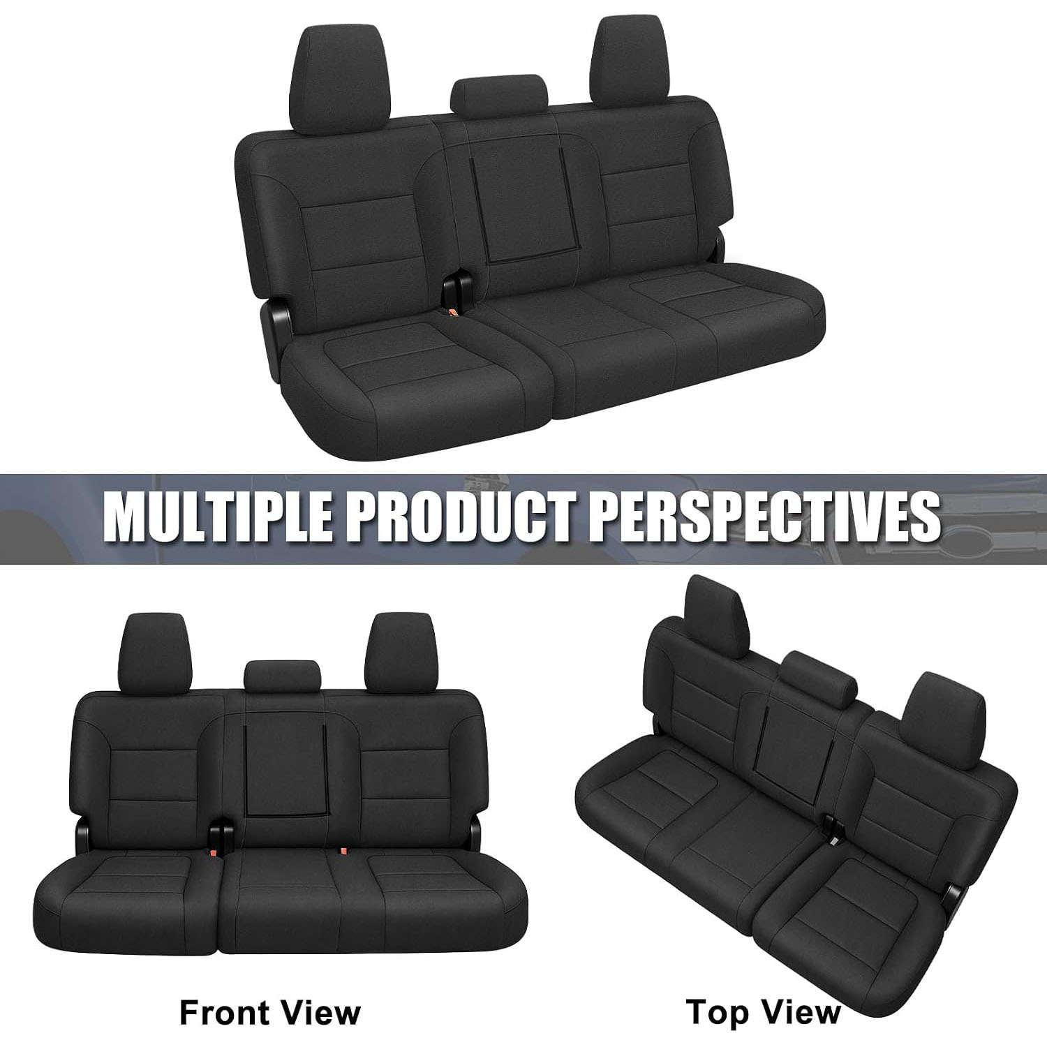Covelta Rear Seat Cover for 2019–2025 Chevy Silverado 1500 & GMC Sierra 1500 Crew Cab