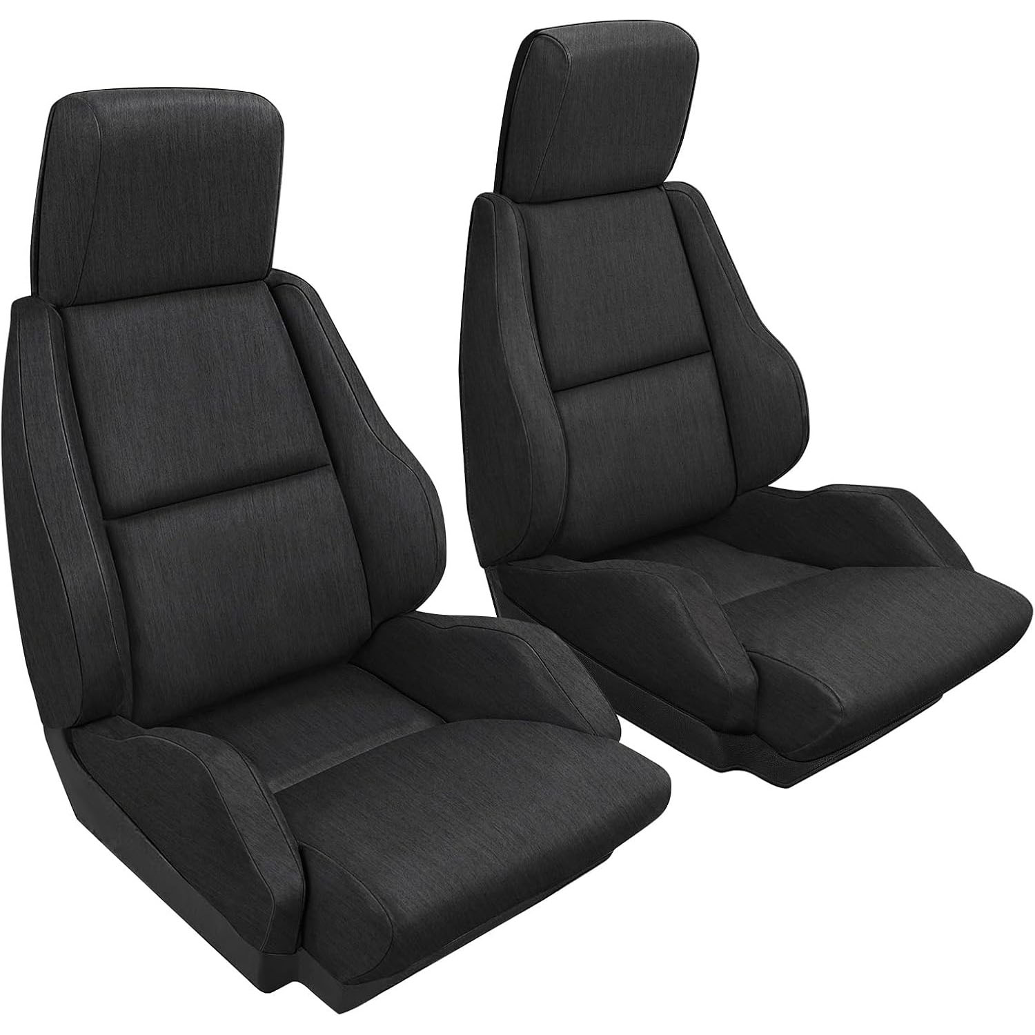 Covelta Front Seat Covers Replacement for 1984-1993 Chevy Corvette C4 Sport (Cationic linen)
