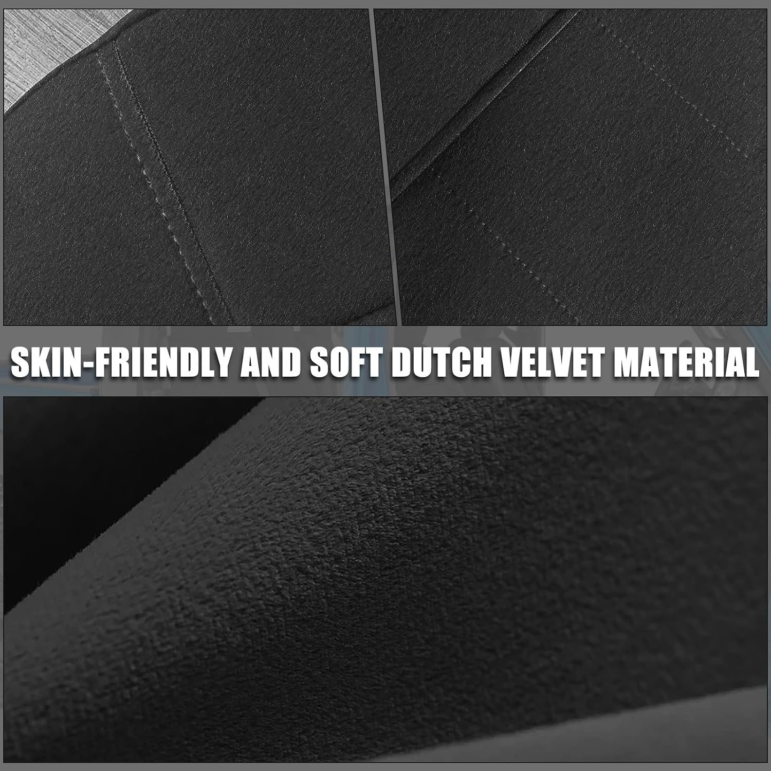 Covelta Front Bench Seat Covers Replace for 1988-1994 Chevy C/K 1500 Truck 40/60 Seat with Headrest (Black)