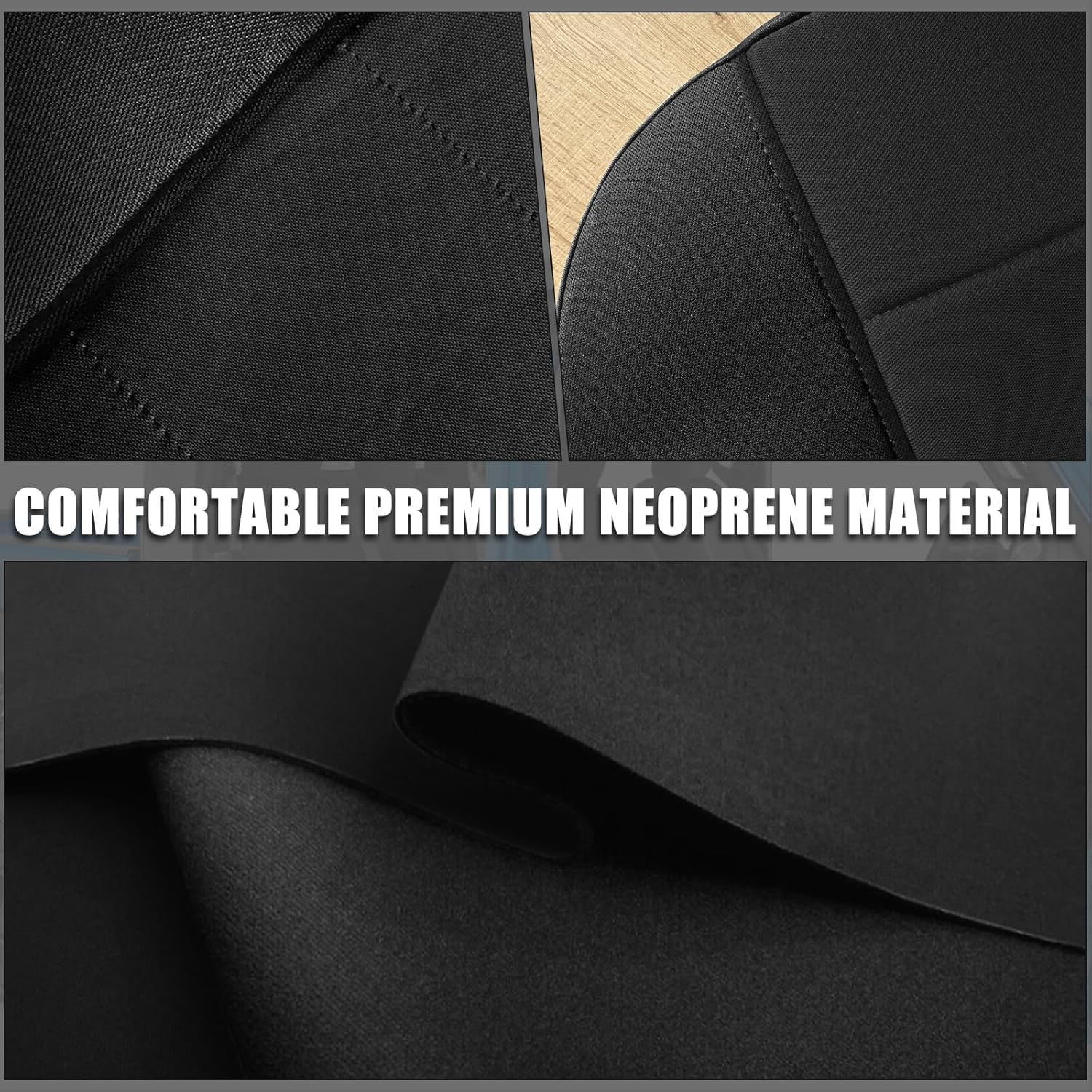 Covelta Front Seat Covers for 2014–2018 Chevy Silverado 1500 & GMC Sierra 1500