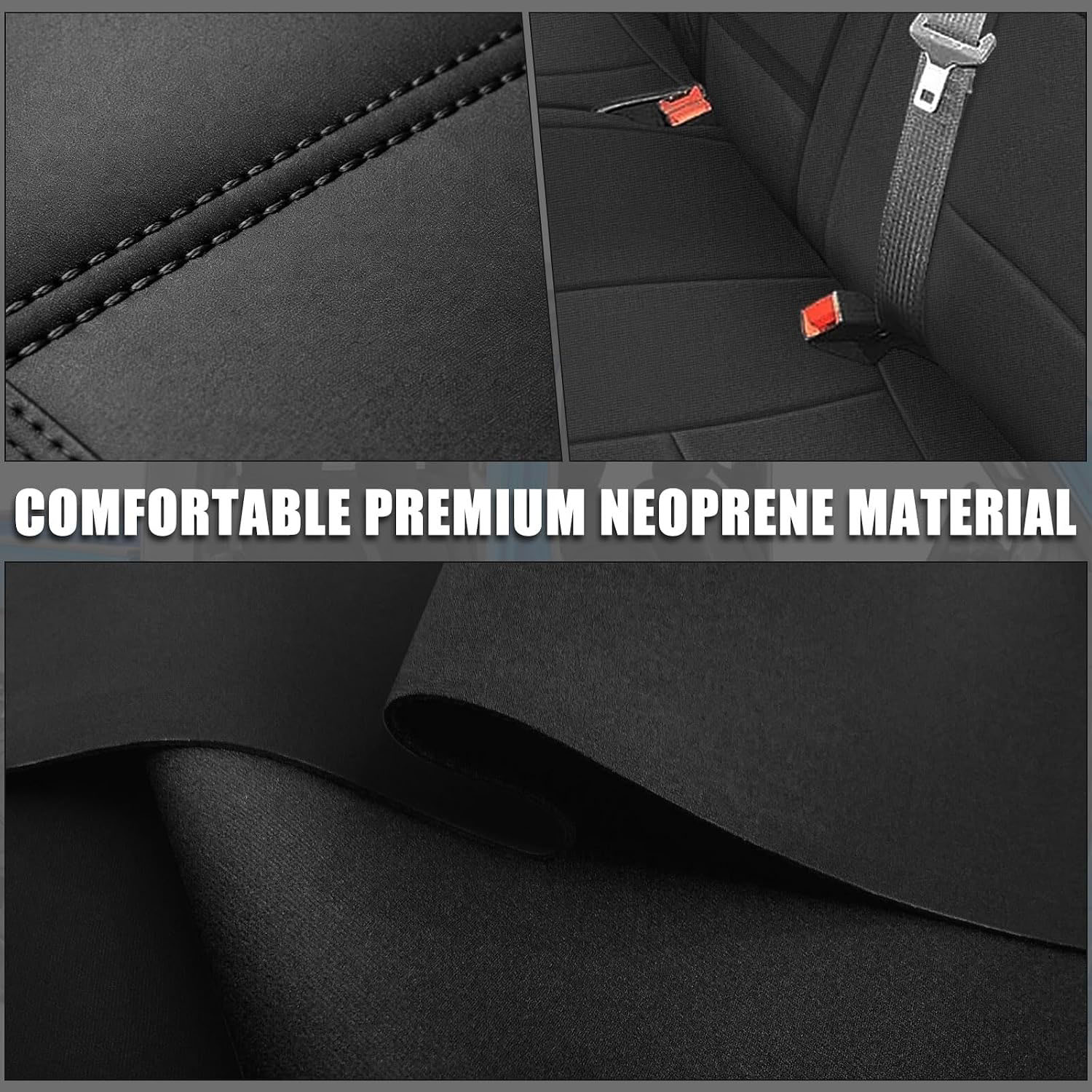 Covelta Rear Seat Covers Compatible with 2014-2018 Chevy Silverado/GMC Sierra 1500