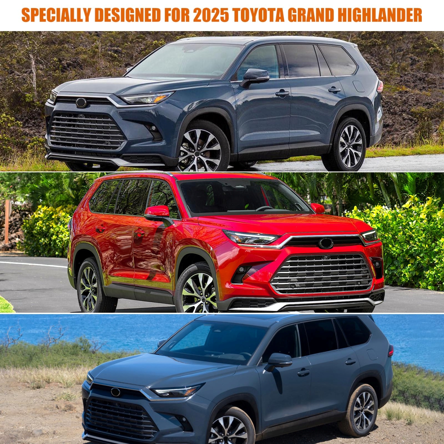 Covelta Full Waterproof Car Cover Replace for 2023-2026 Toyota Grand Highlander & Lexus TX350/TX500h/TX550h+