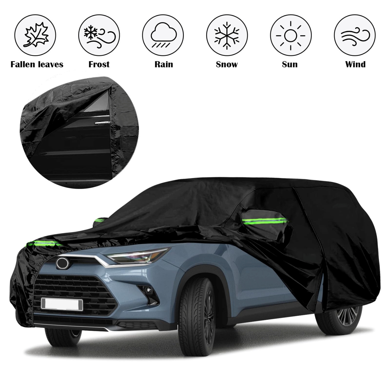 Covelta Full Waterproof Car Cover Replace for 2023-2026 Toyota Grand Highlander & Lexus TX350/TX500h/TX550h+