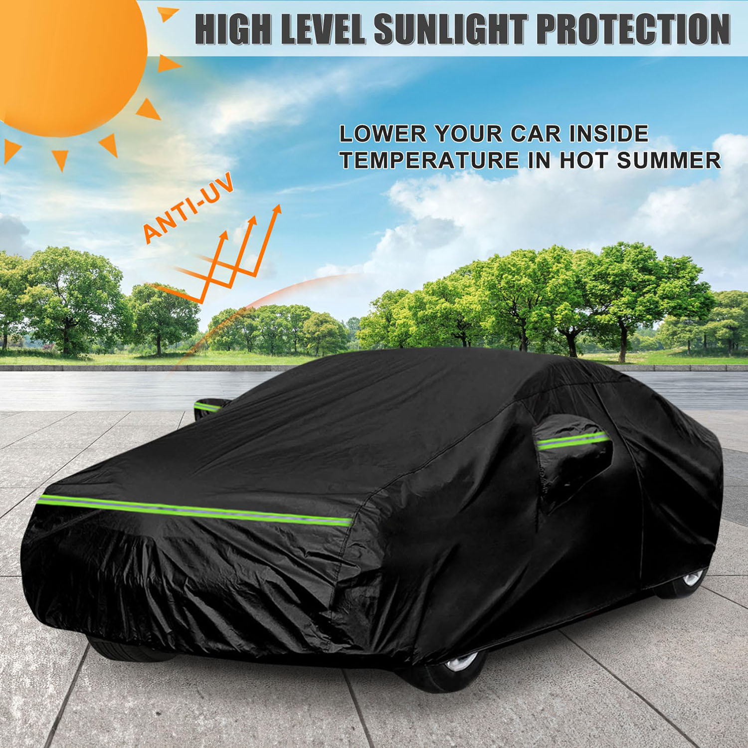 Covelta Full Car Cover for 2004–2025 Toyota Prius