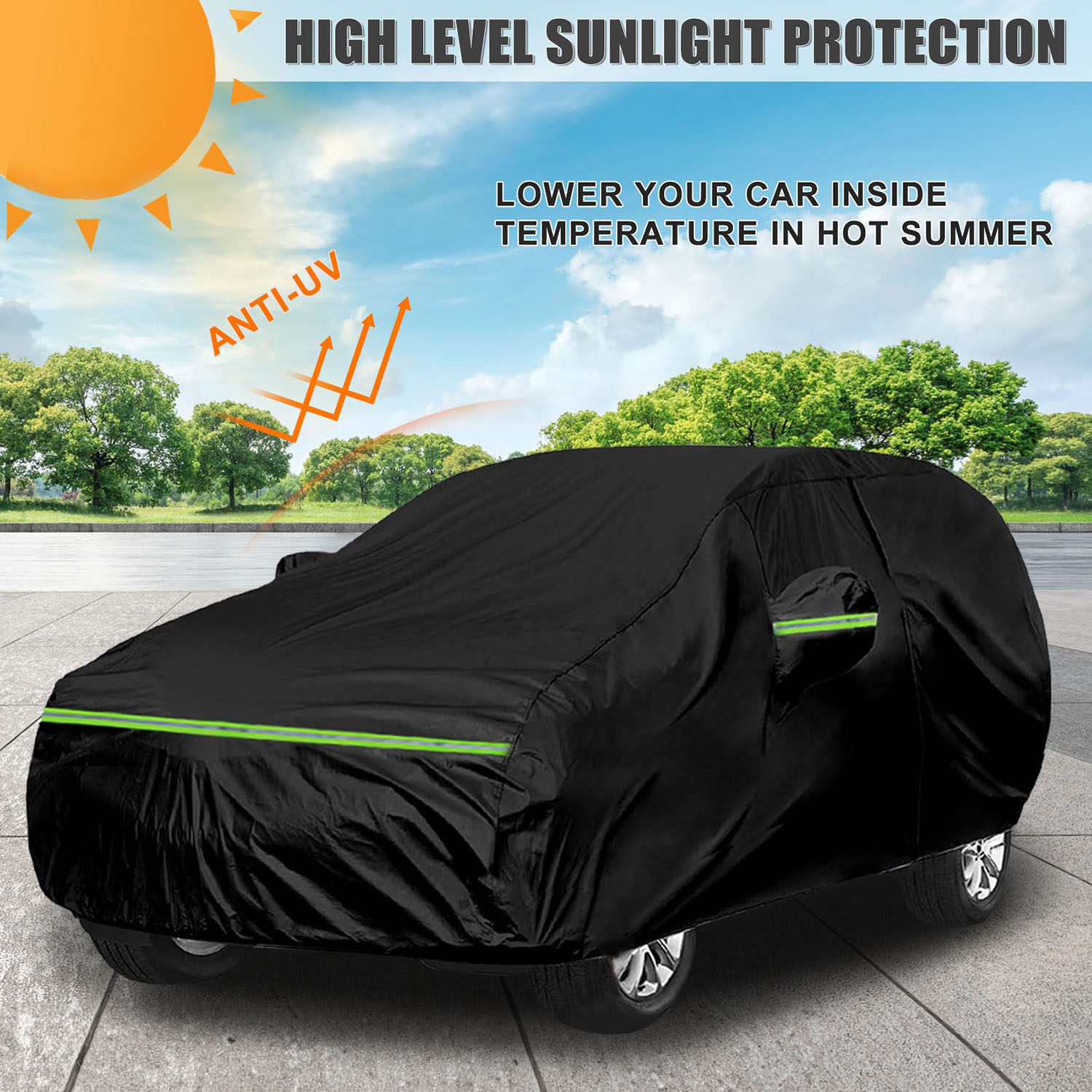 Covelta Full Car Cover for 2009–2025 Toyota Venza