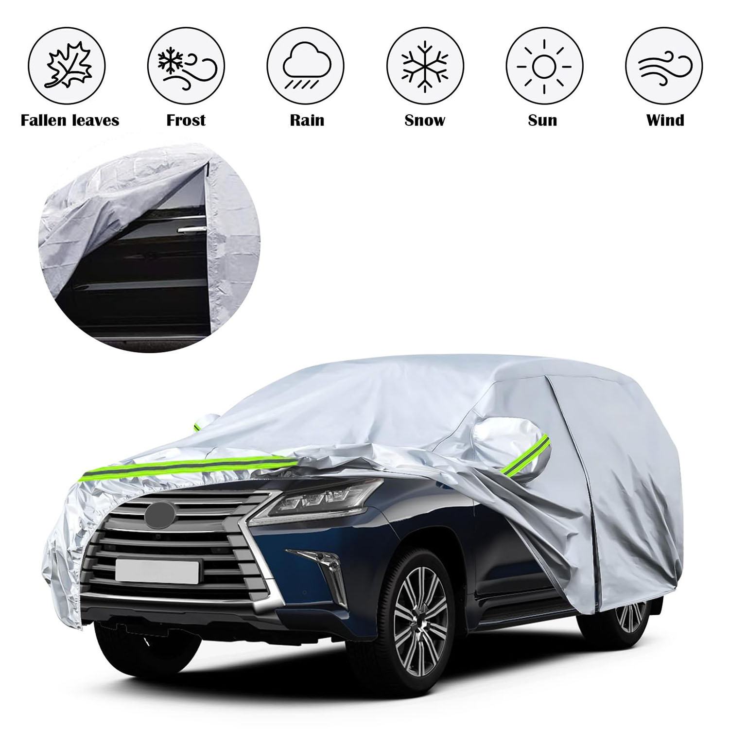 [Copy]Covelta Full Waterproof Car Cover Replace for 2023-2026 Toyota Grand Highlander & Lexus TX350/TX500h/TX550h+