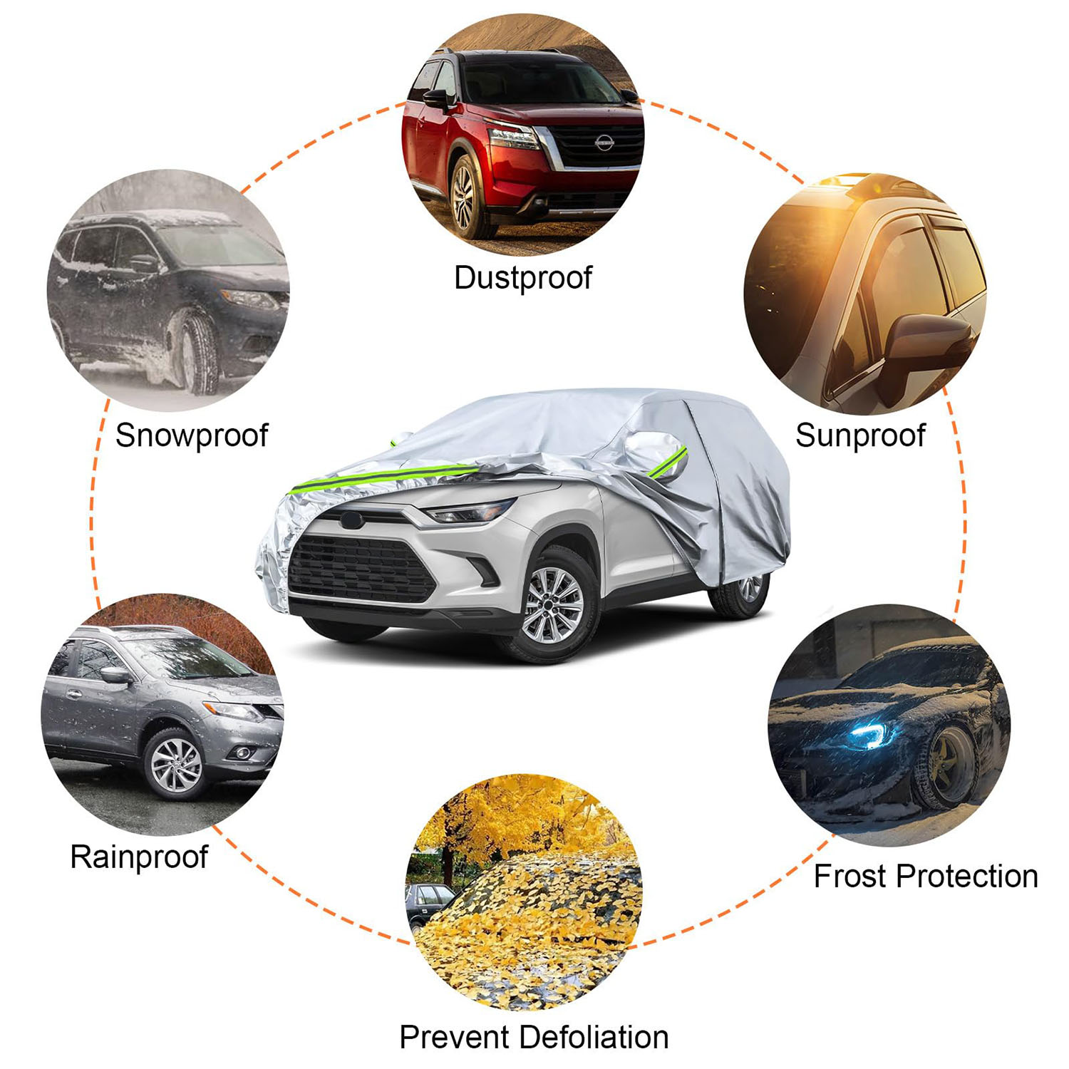 Covelta Car Cover Replace for 2024-2026 Toyota Grand Highlander & Lexus TX350