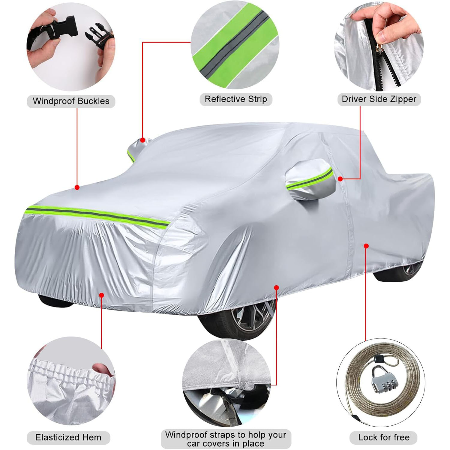 Covelta Full Car Cover for 2019–2026 Jeep Gladiator