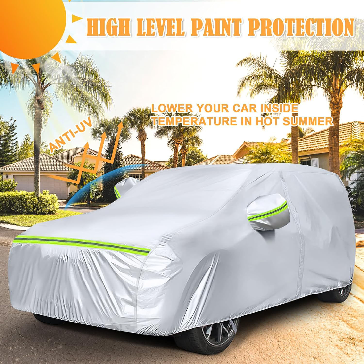 Covelta Full Car Cover for 2007–2026 Jeep Compass