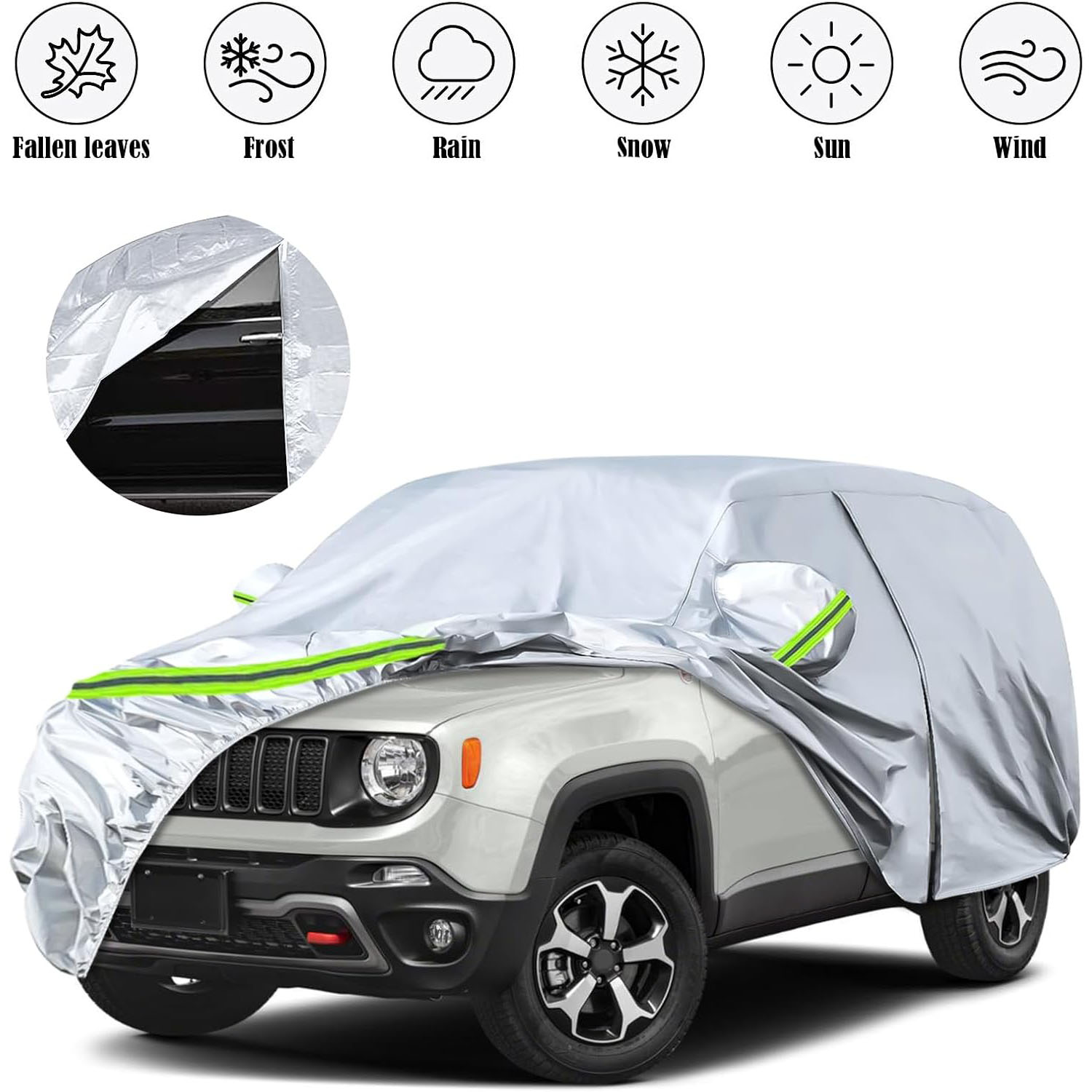 Covelta Full Car Cover for 2015–2026 Jeep Renegade