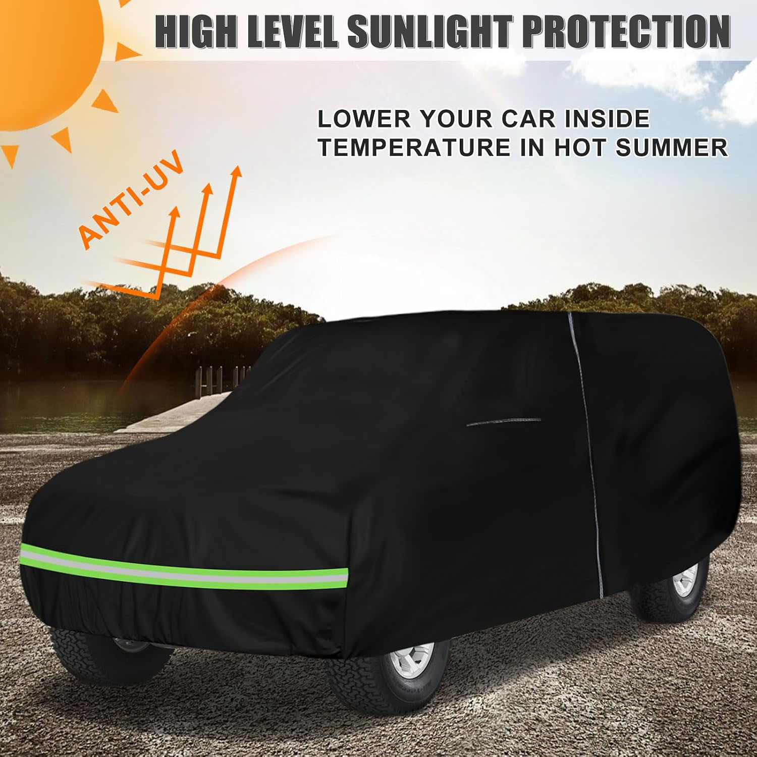 Covelta Full Car Cover for 1983–2001 Jeep Cherokee XJ