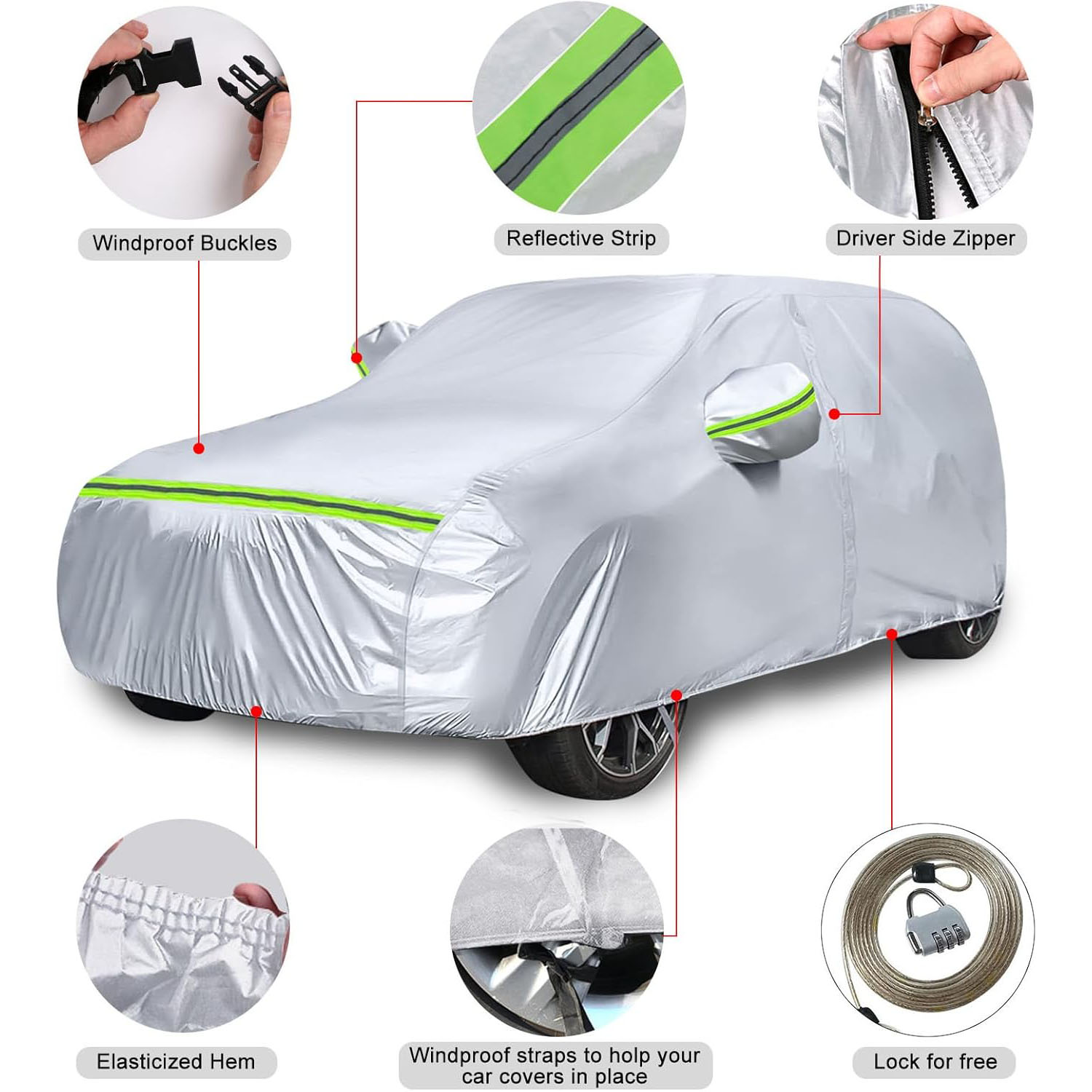 Covelta Full Car Cover for 2021–2026 Ford Bronco 2 Door