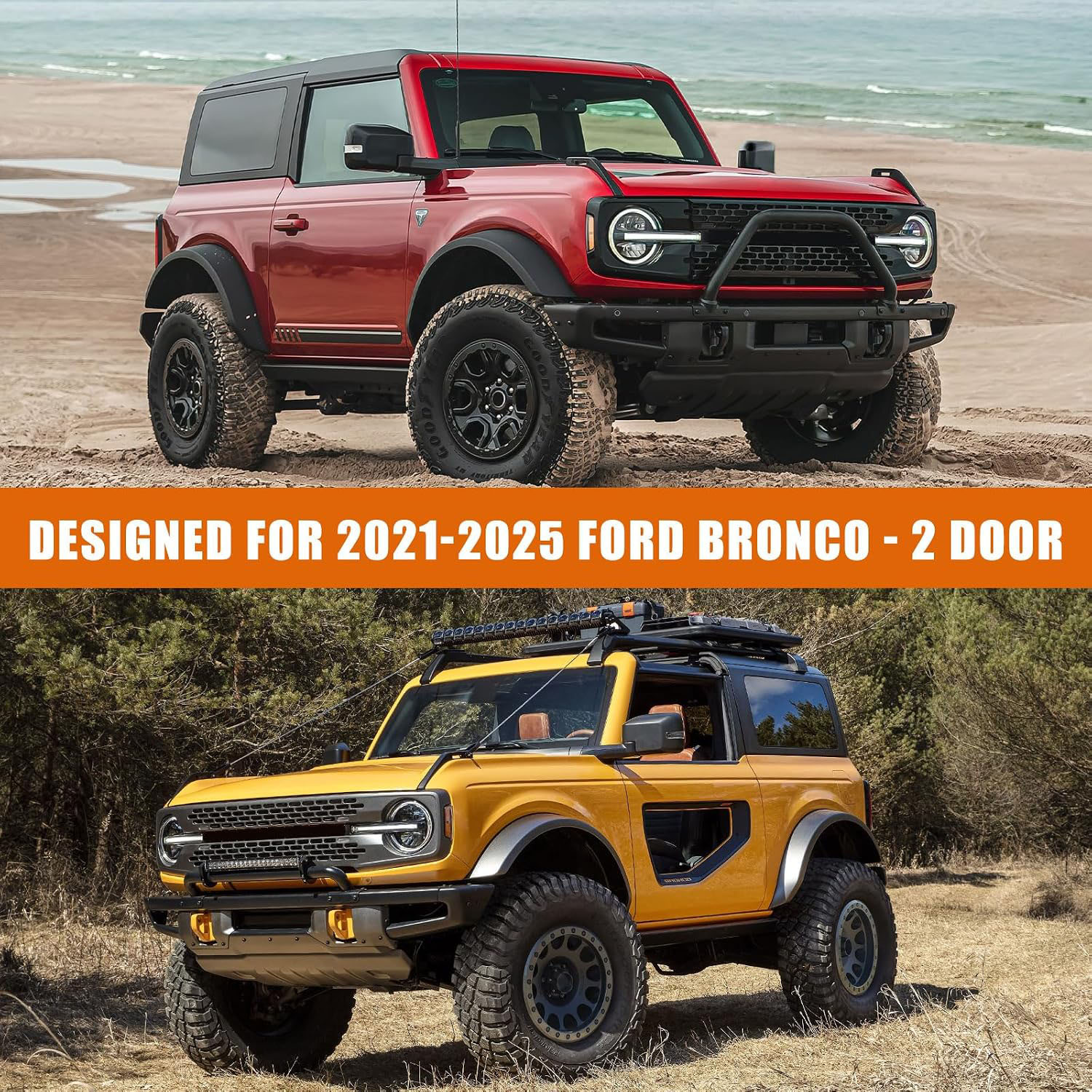 Covelta Full Car Cover for 2021–2026 Ford Bronco 2 Door