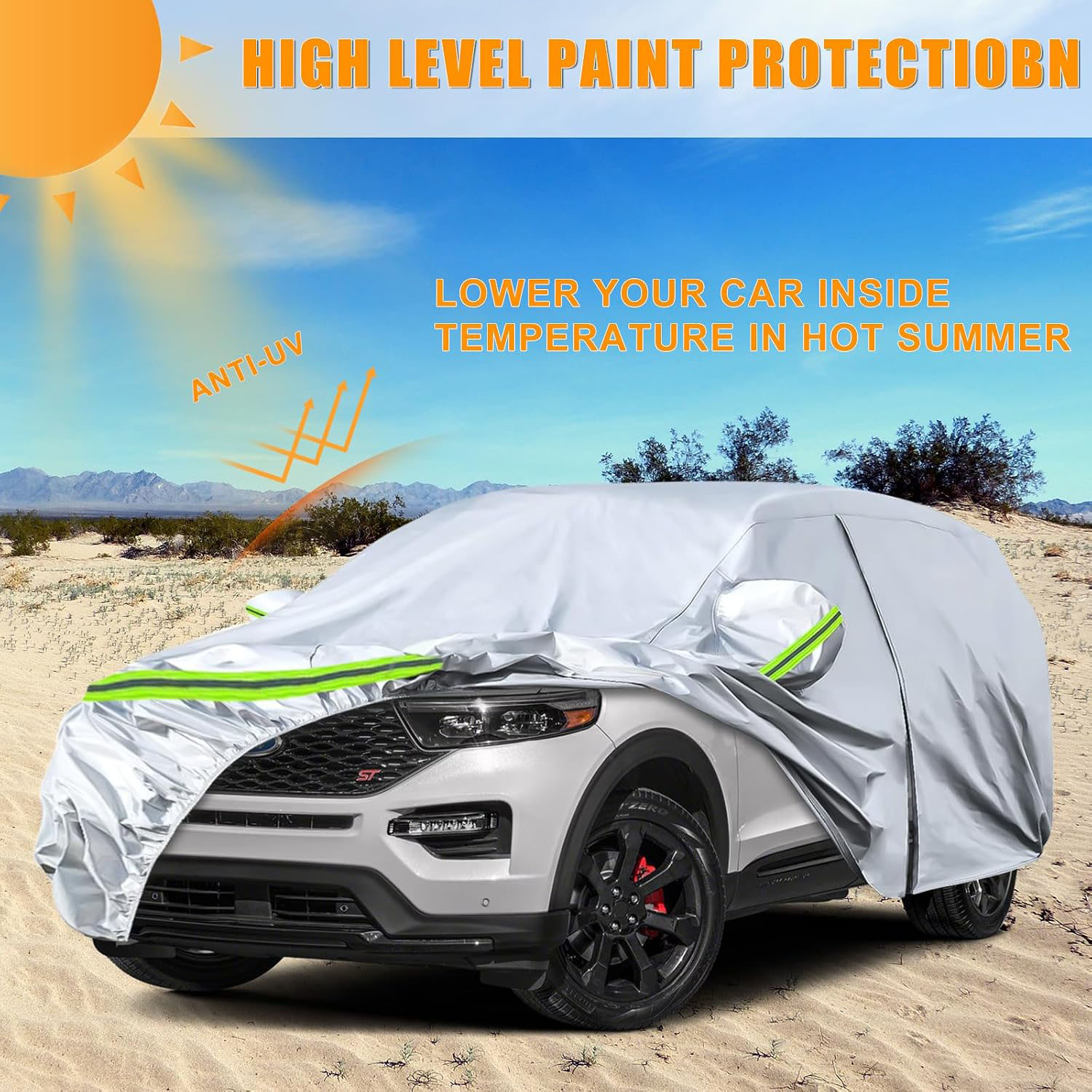 Covelta Full Car Cover for 2011–2026 Ford Explorer