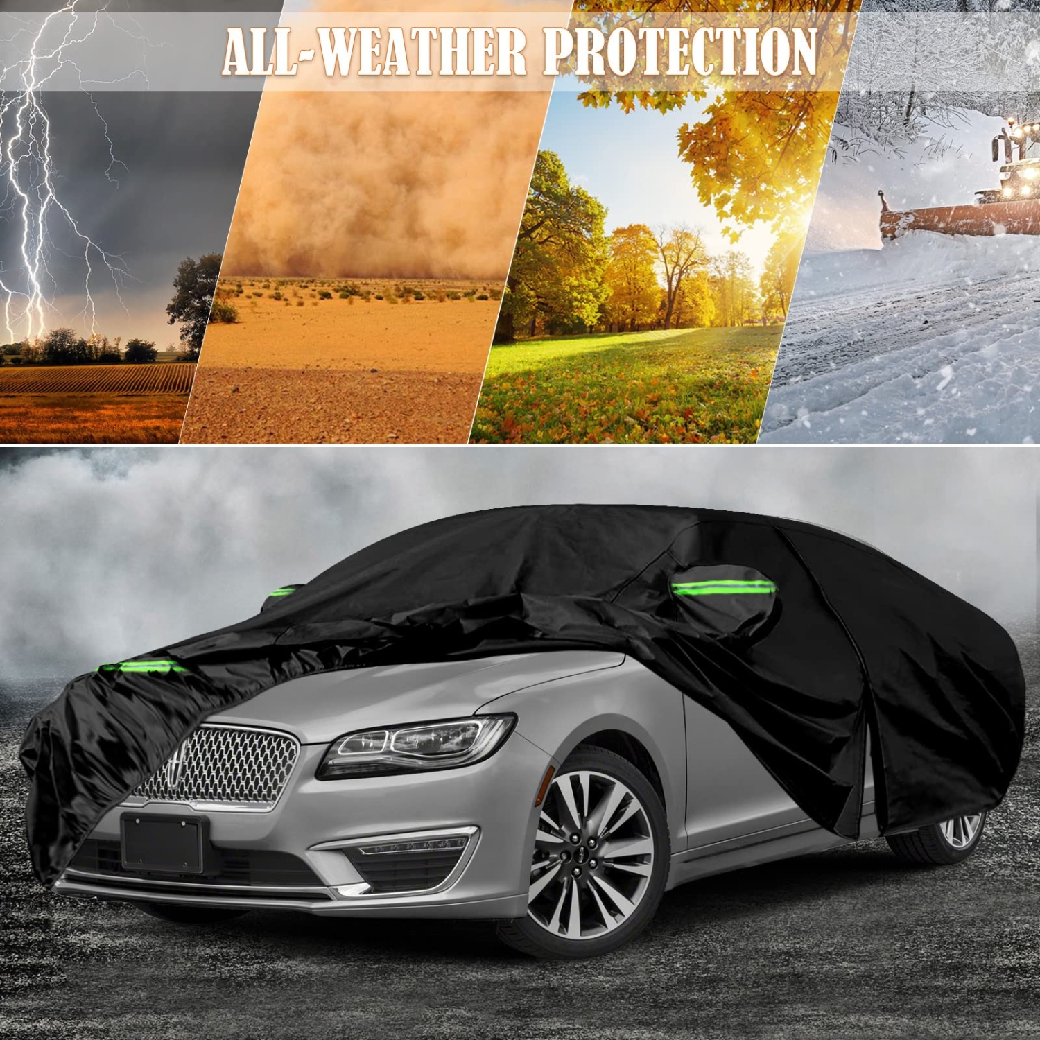 Covelta Full Car Cover for 2006–2022 Lincoln MKZ