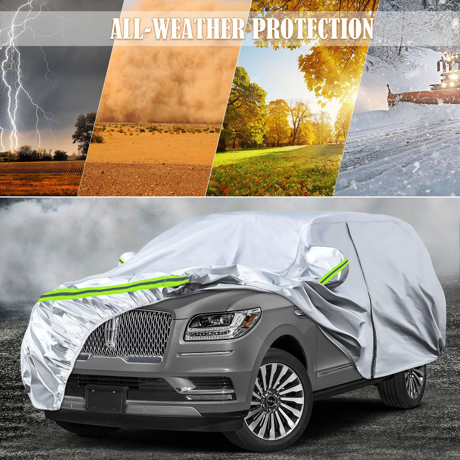 Covelta Car Cover for 2007-2026 Ford Expedition MAX / Lincoln Navigator L