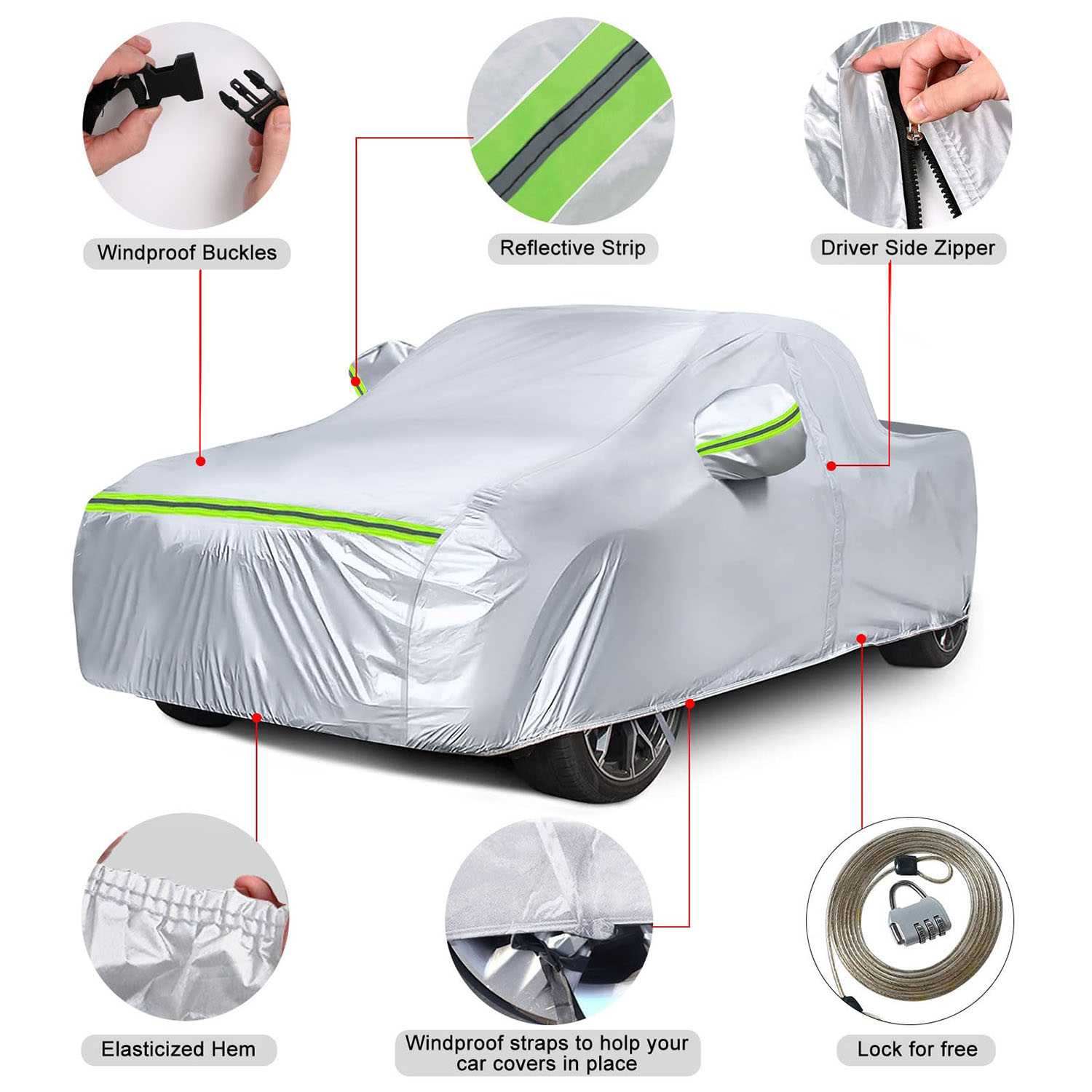 Covelta Full Car Cover for 2021–2026 Ford Maverick