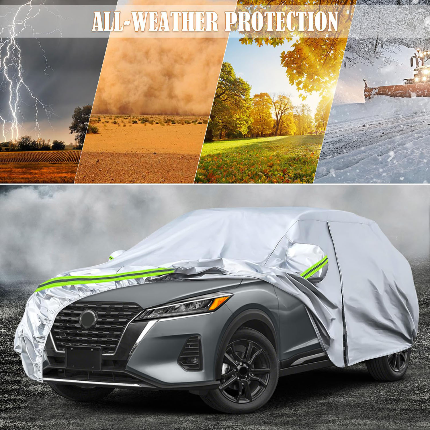 Covelta Full Car Cover for 2016–2026 Nissan Kicks