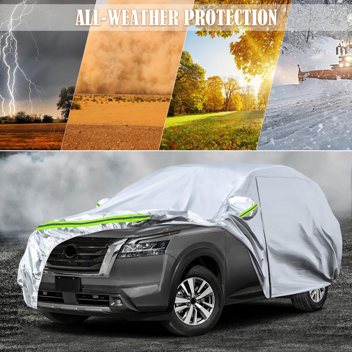 Covelta Full Car Cover for 2012–2026 Nissan Pathfinder