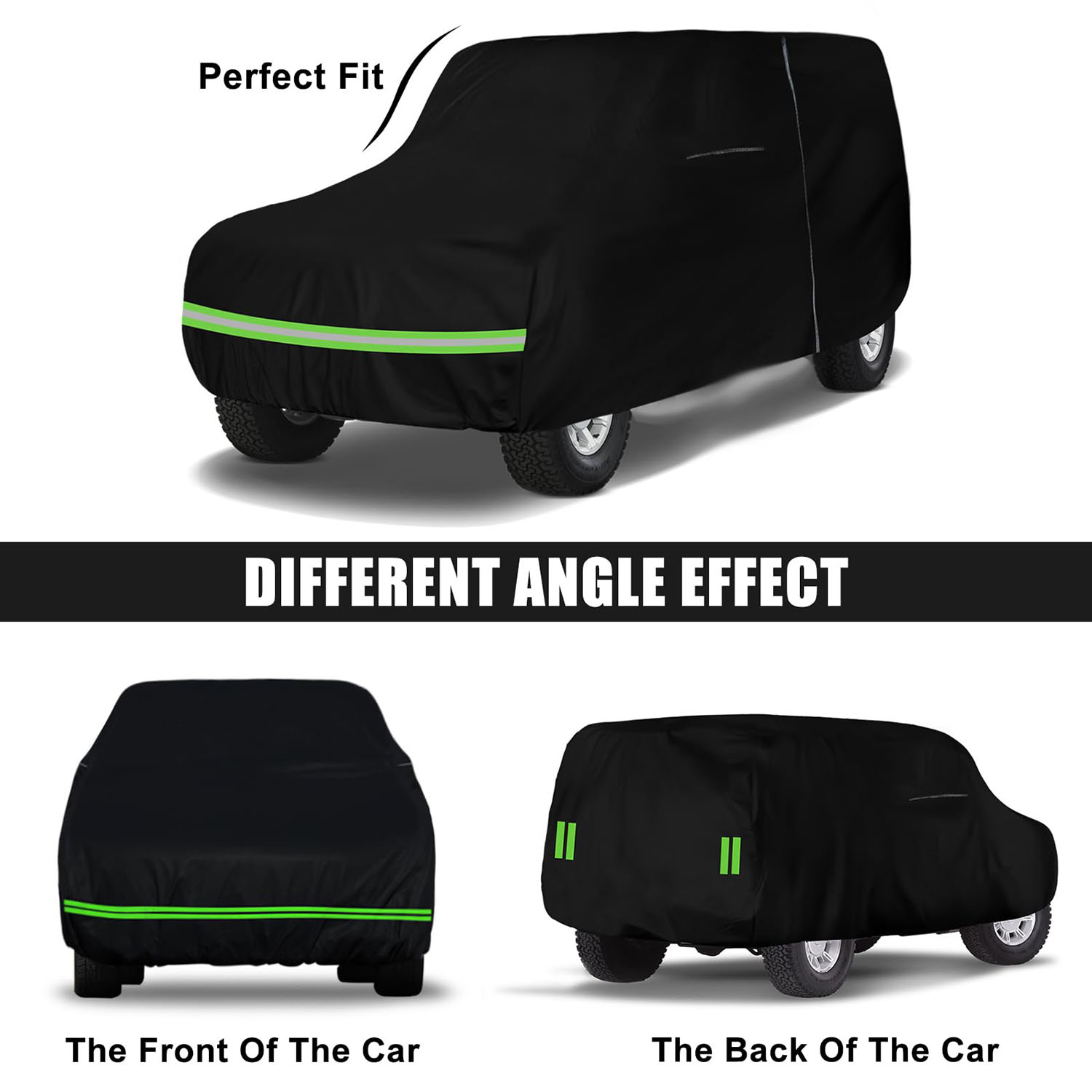 Covelta Full Car Cover for 1960–1984 Toyota Land Cruiser FJ40/FJ41/FJ42