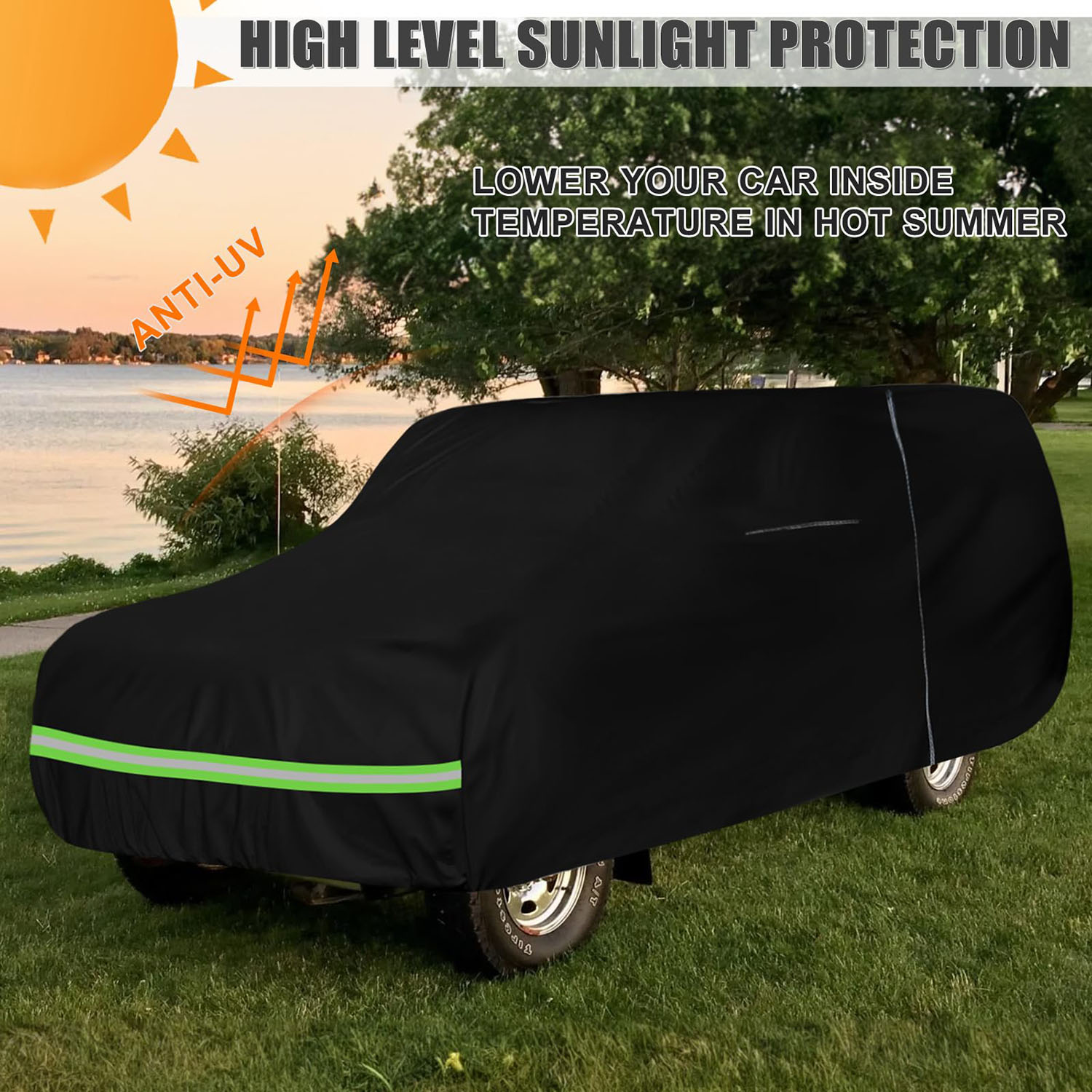 Covelta Full Car Cover for 1980–1992 Toyota Land Cruiser FJ60/FJ62