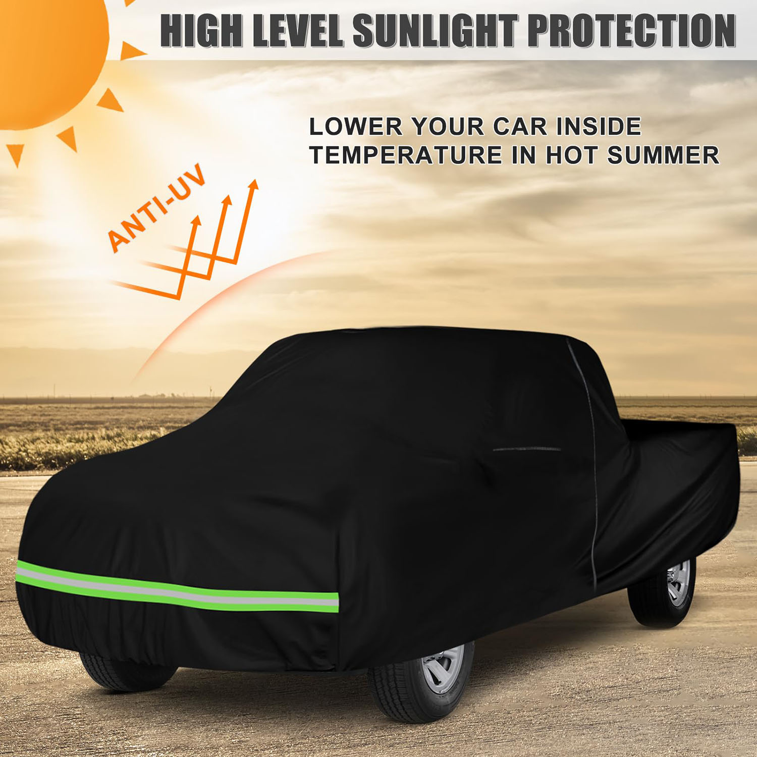[Copy]Covelta Full Car Cover for 1980–1995 Toyota Pickup Regular Cab Short Bed