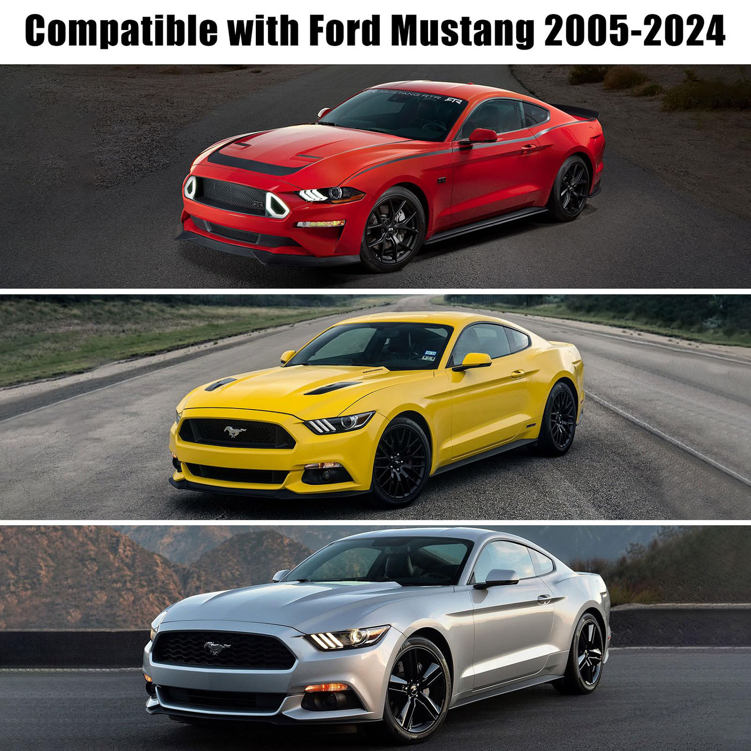 Covelta Half Car Cover for 2005–2026 Ford Mustang