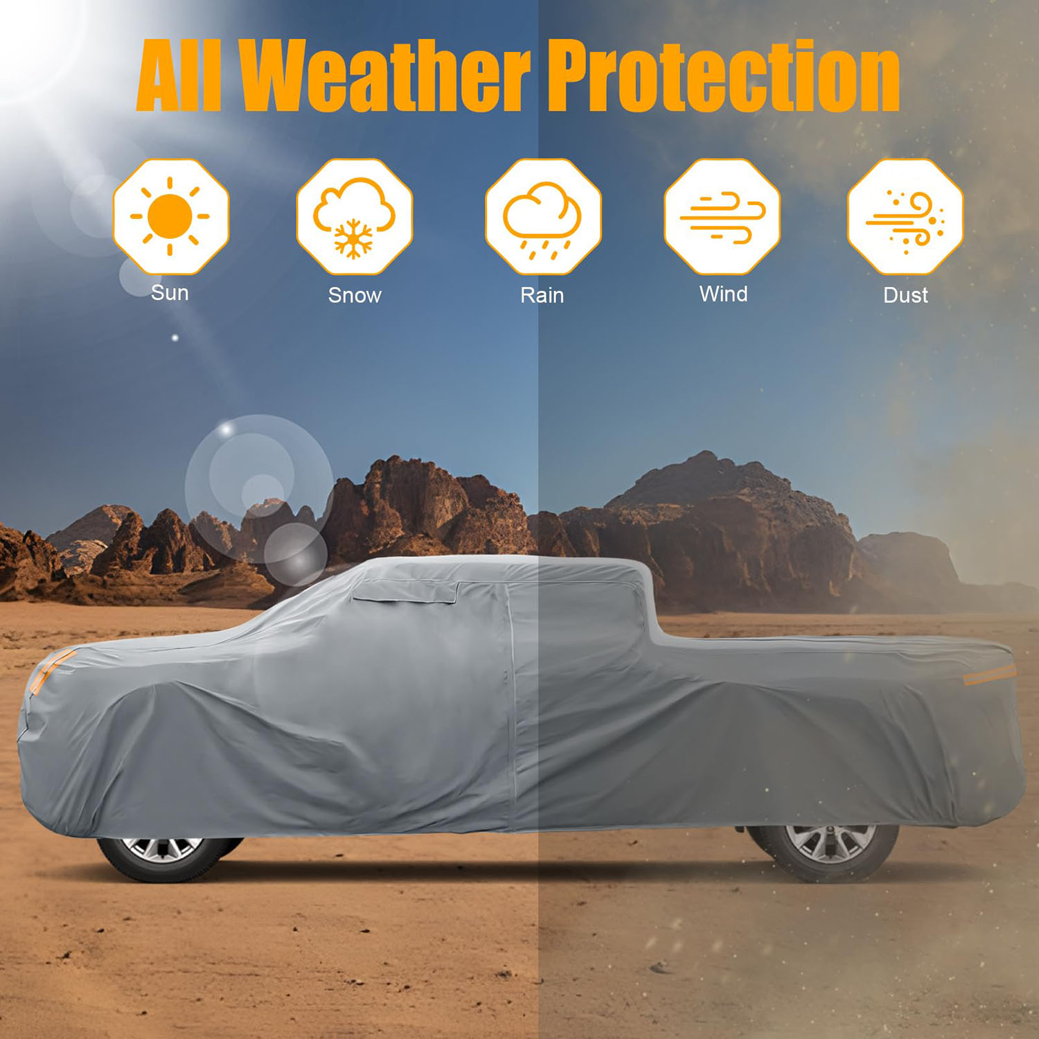 Covelta Truck Cover for 2019–2026 Chevy Silverado GMC Sierra Crew Cab 6.6ft Bed