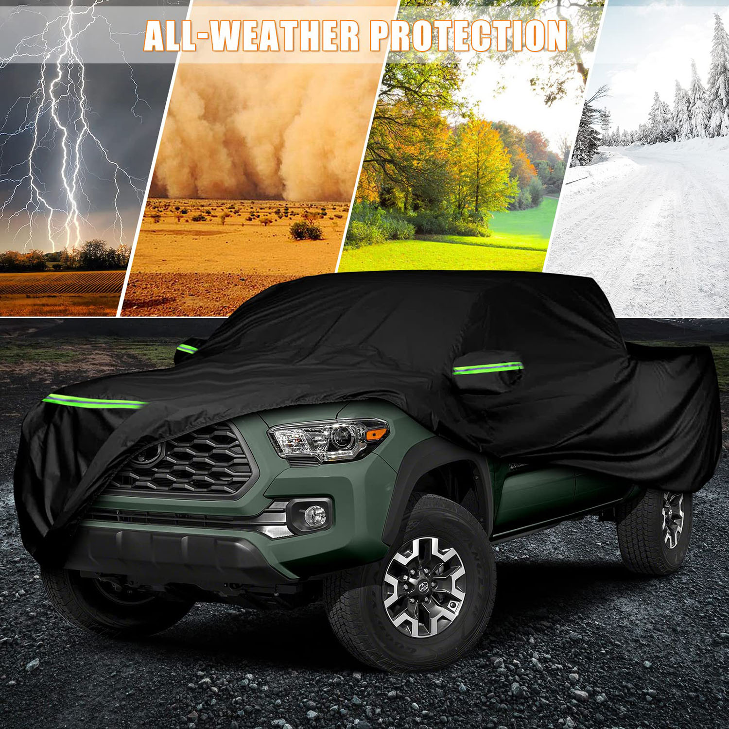 Covelta Truck Cover for 2005–2026 Toyota Tacoma Double Cab 5ft Bed
