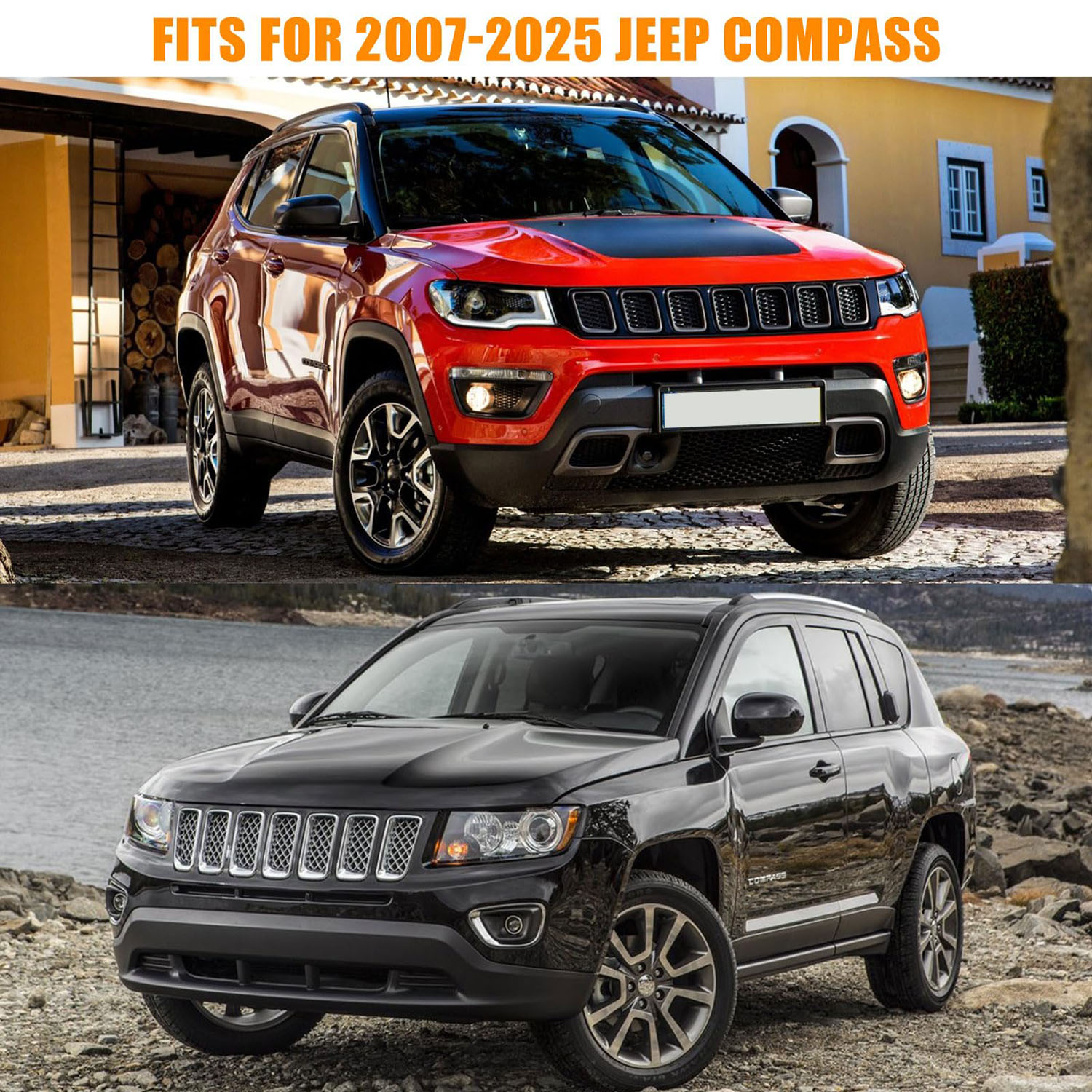 Covelta Full Car Cover for 2007–2026 Jeep Compass