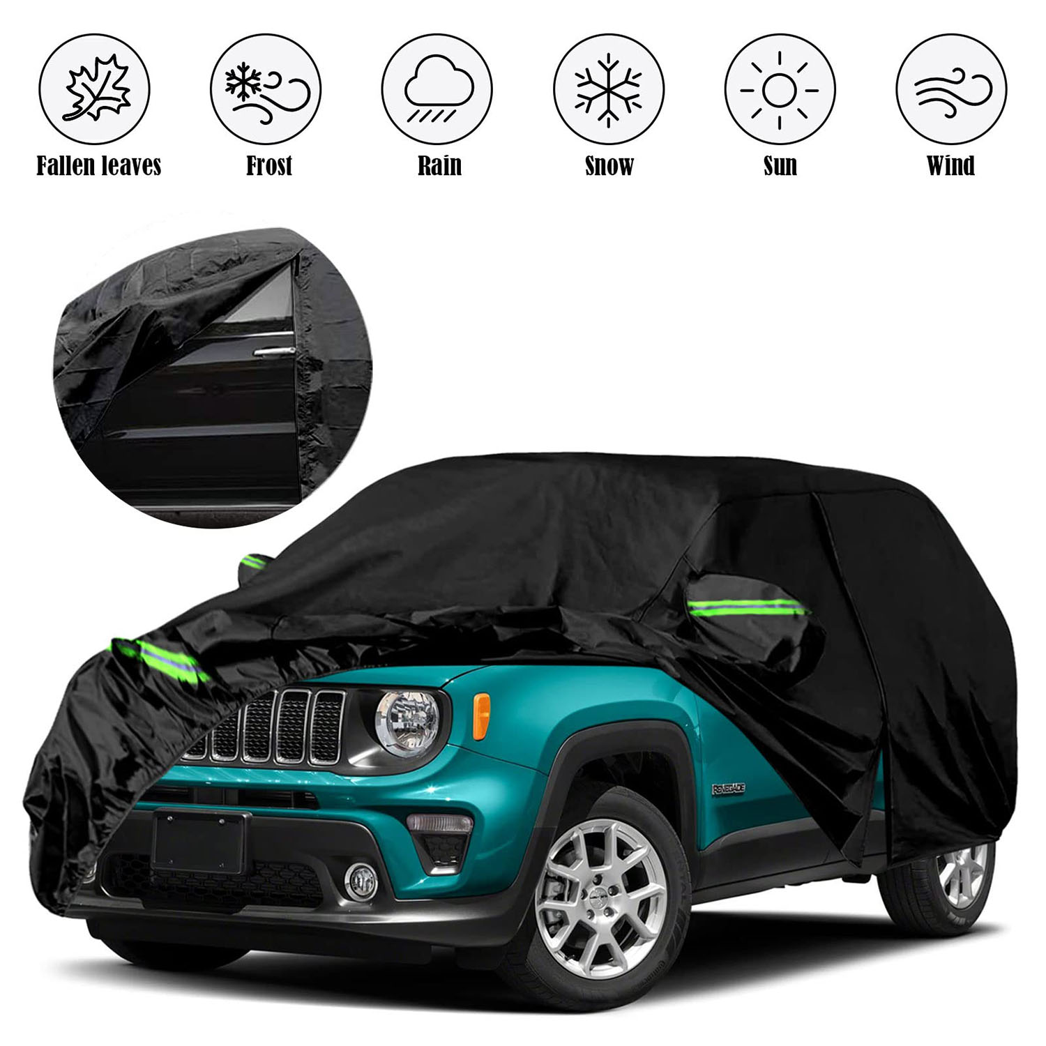 Covelta Full Car Cover for 2015–2026 Jeep Renegade