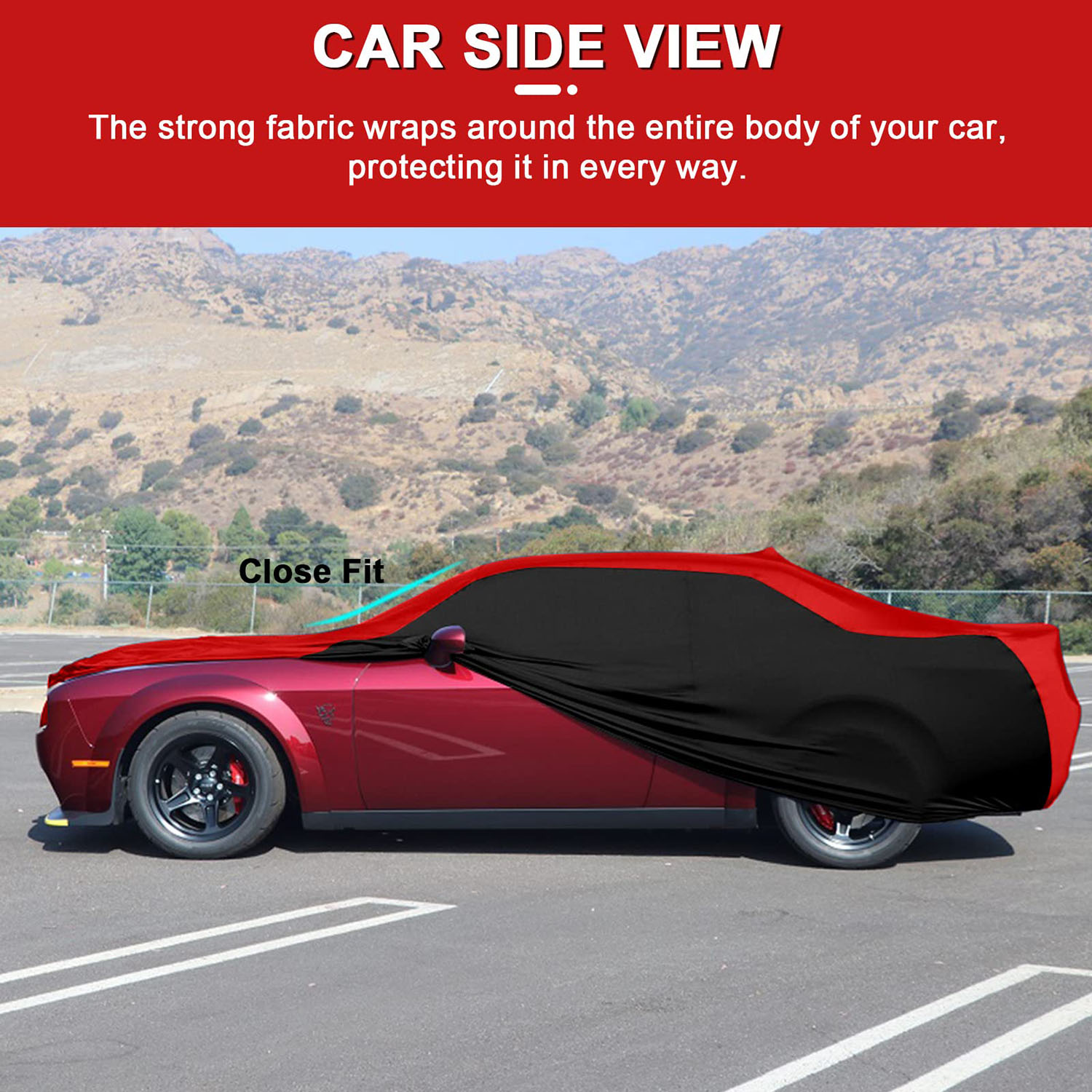Covelta Indoor Car Cover for 2008–2026 Dodge Challenger