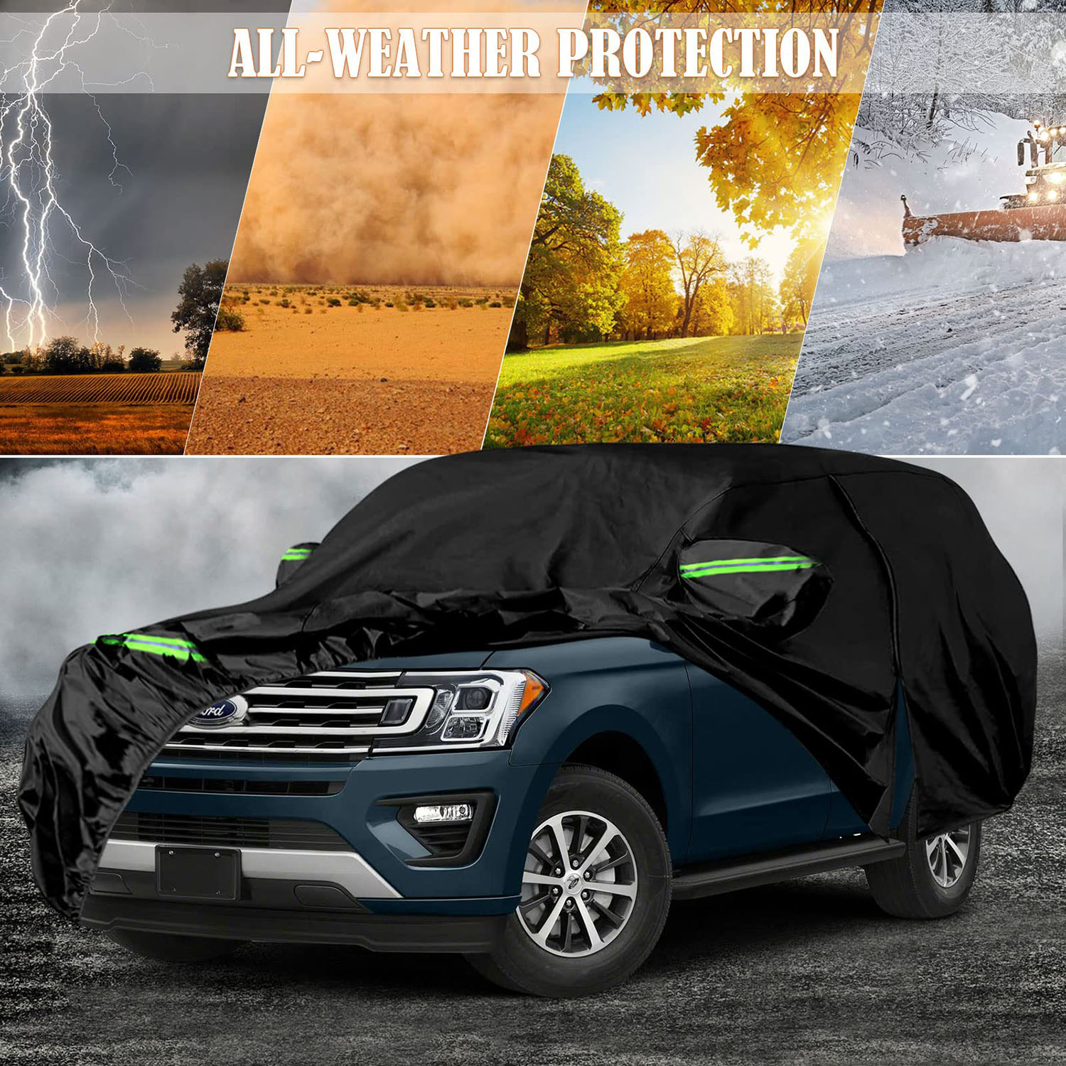 Covelta Full Car Cover for 2007–2026 Ford Expedition SWB Lincoln Navigator SWB