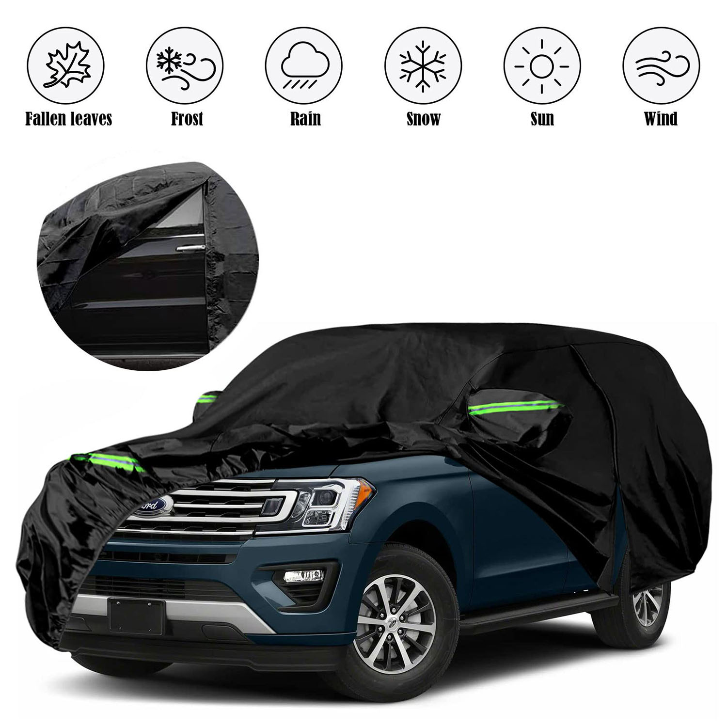 Covelta Full Car Cover for 2007–2026 Ford Expedition SWB Lincoln Navigator SWB