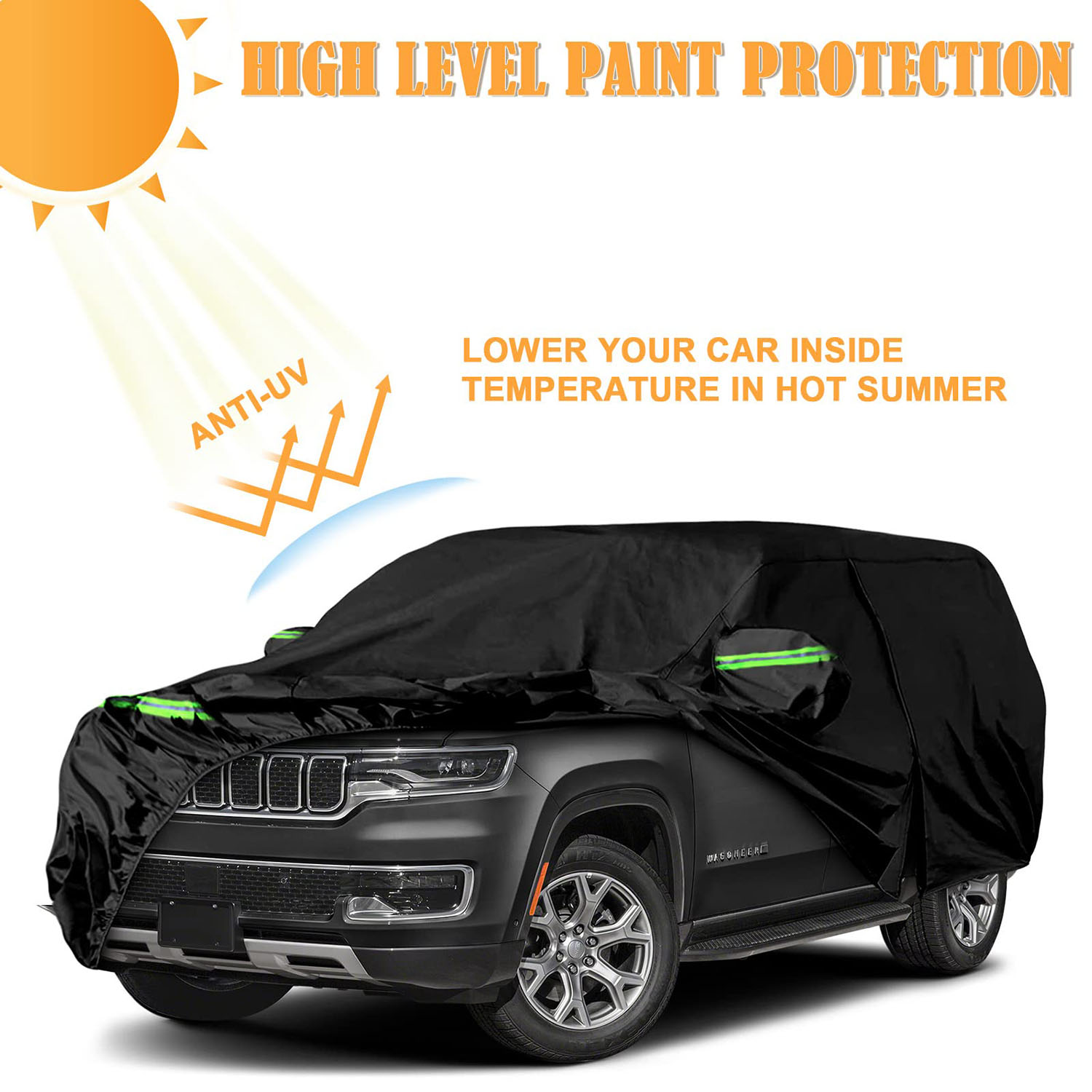 Covelta Full Car Cover for 2022–2026 Jeep Wagoneer / Grand Wagoneer