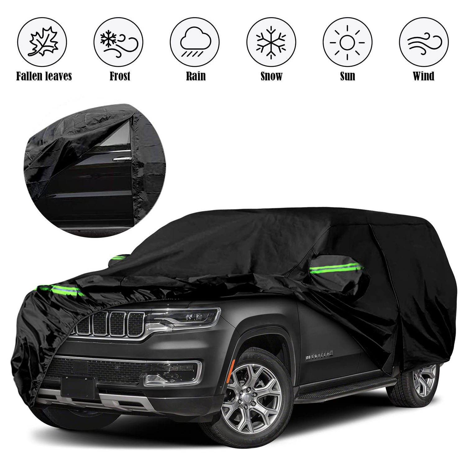 Covelta Full Car Cover for 2022–2026 Jeep Wagoneer / Grand Wagoneer