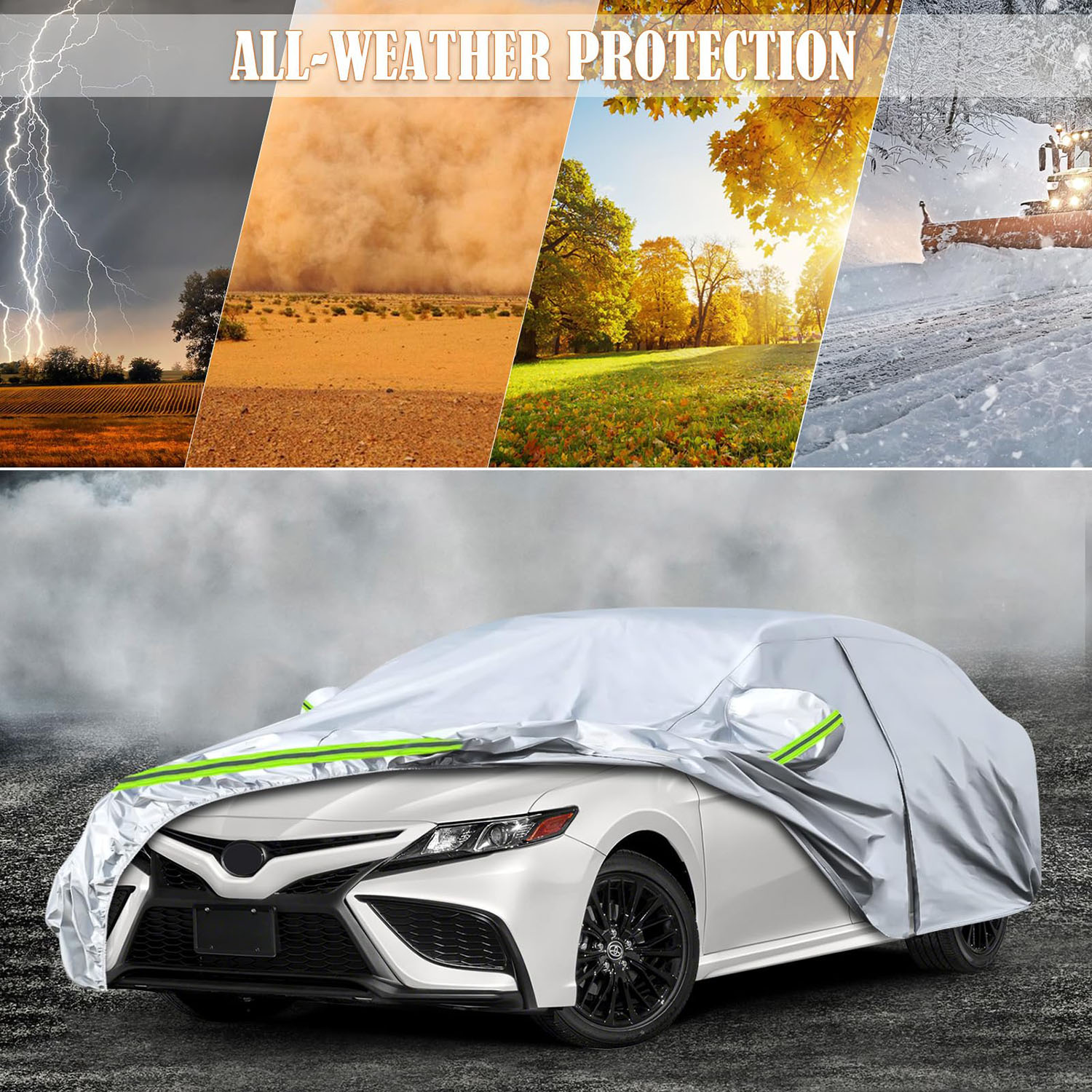 Covelta Full Car Cover for 2007–2026 Toyota Camry
