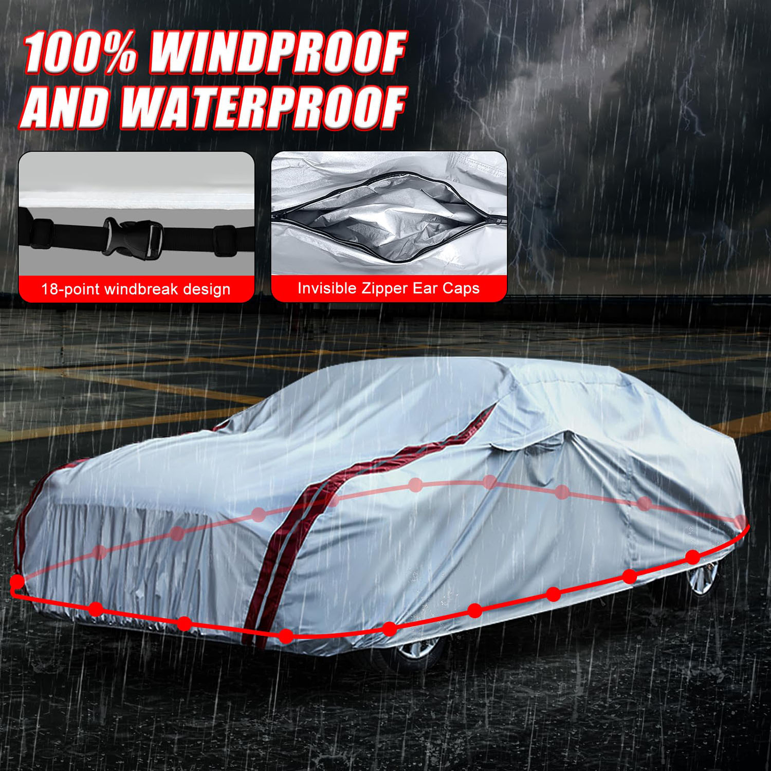 Covelta Full Car Cover for 1964–1978 Ford Mustang