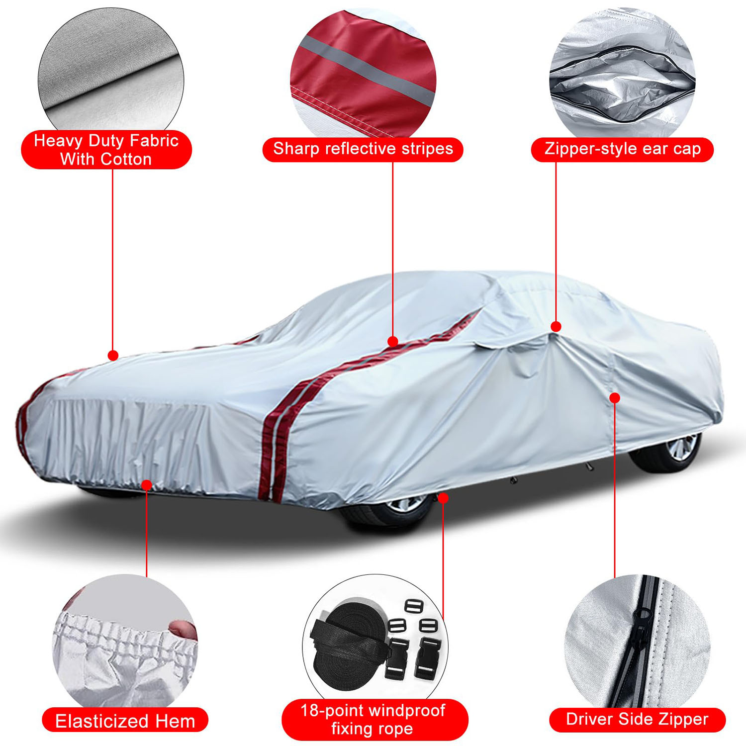 Covelta Full Car Cover for 1964–1978 Ford Mustang