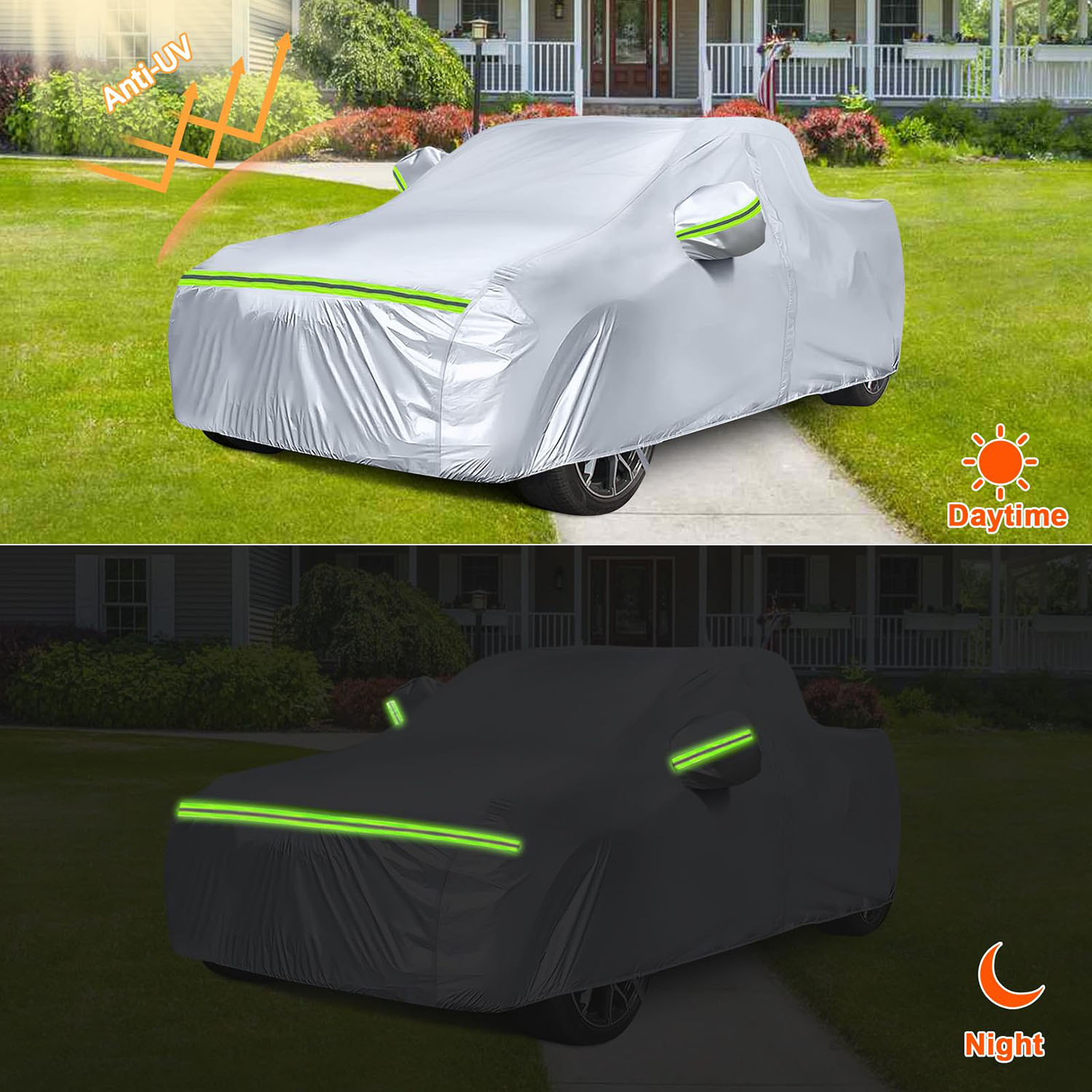 Covelta Waterproof Truck Cover for Toyota Tacoma & Mid-Size Pickup Trucks