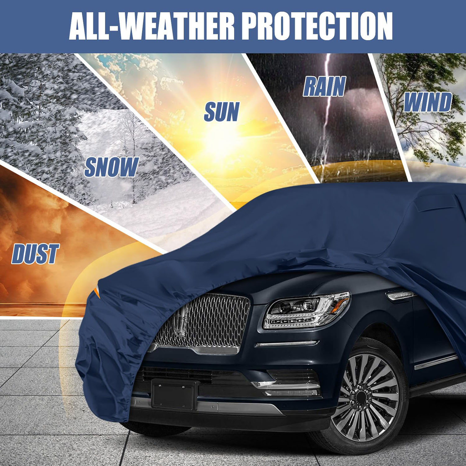 Covelta Car Covers Replace for 2007-2026 Ford Expedition EL/MAX/Lincoln Navigator L